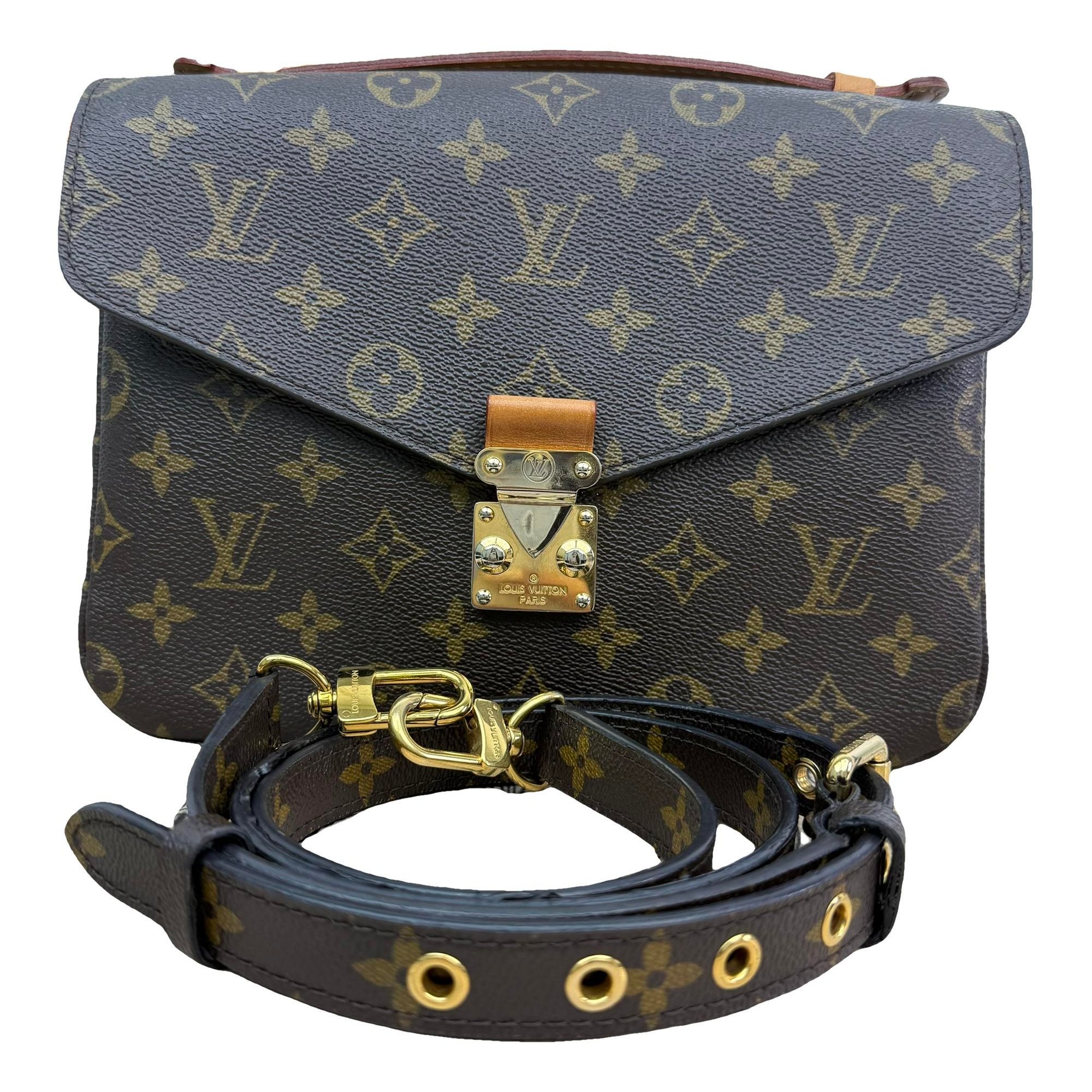 Metis leather handbag