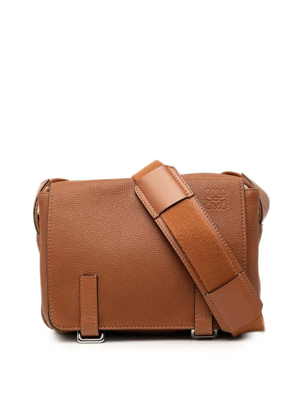 2021 Soft Grained Calfskin Military Messenger Bag XS crossbody bag