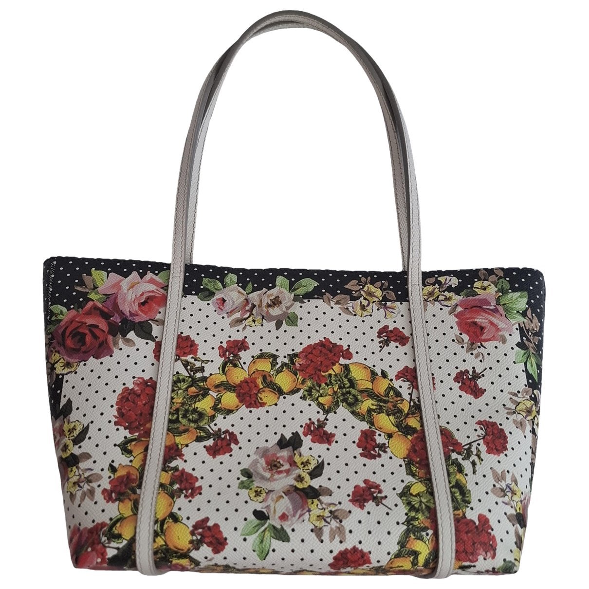 Vegan leather tote