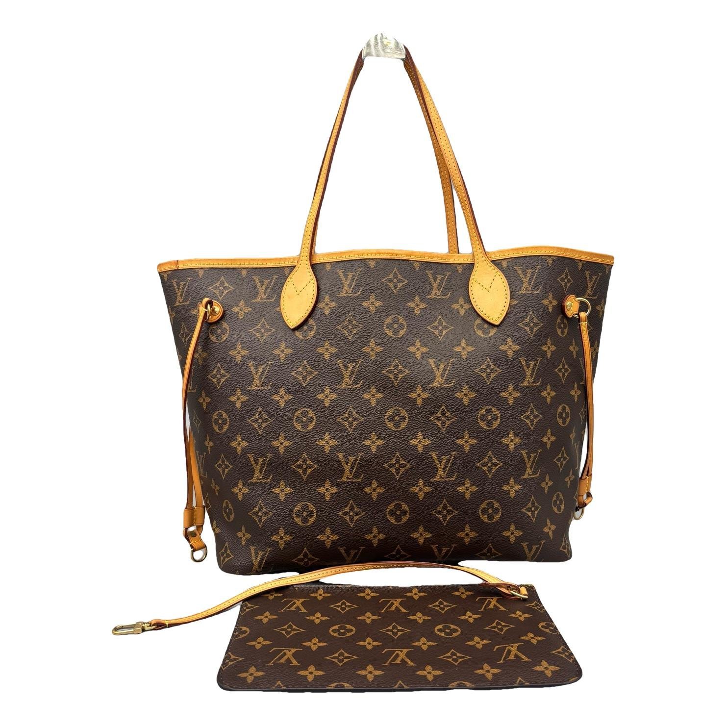 Neverfull leather handbag