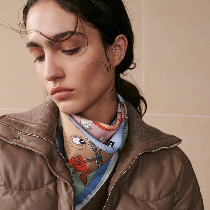 Pele-mele Sellier Scarf 70