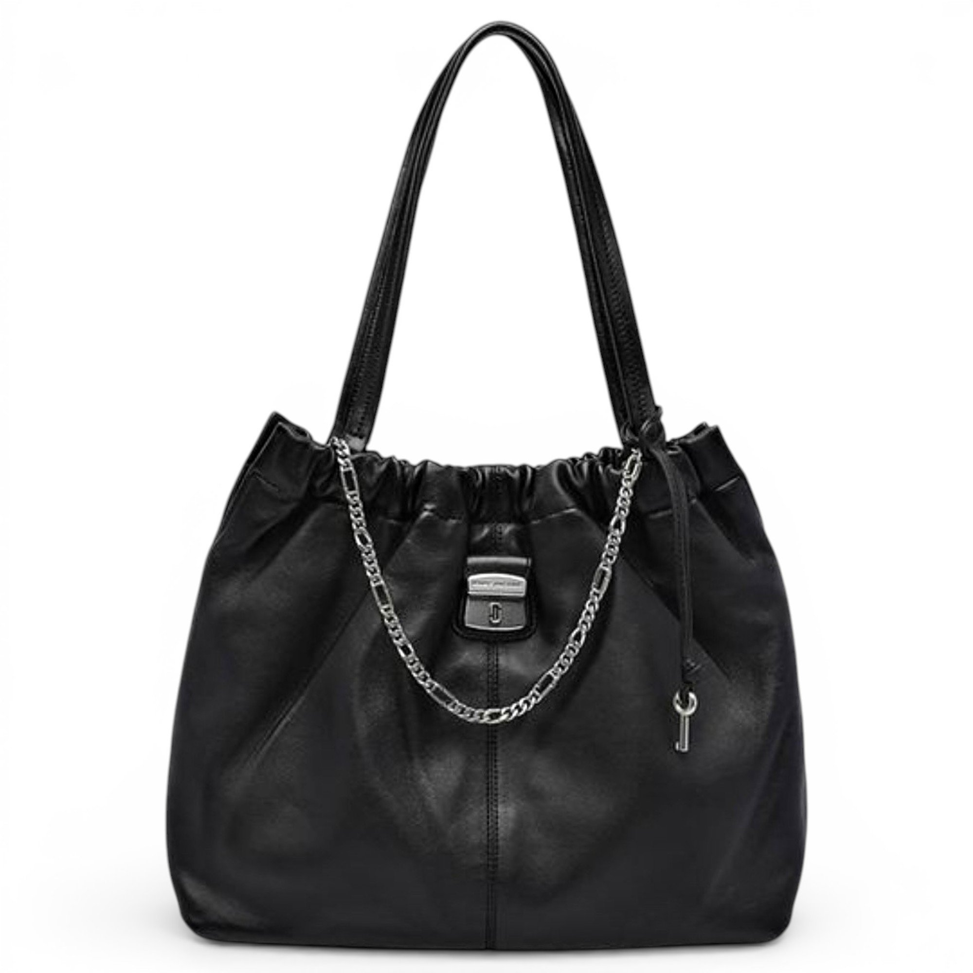 Leather tote