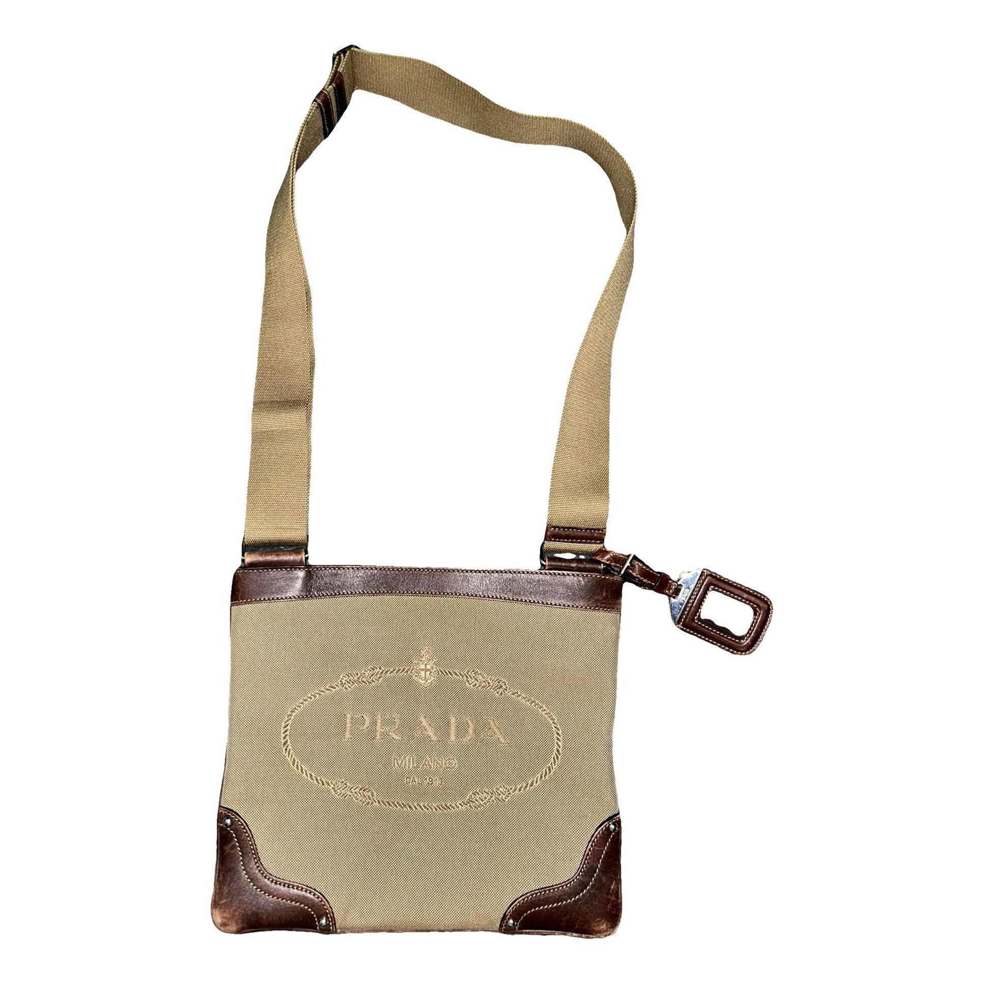 Leather crossbody bag
