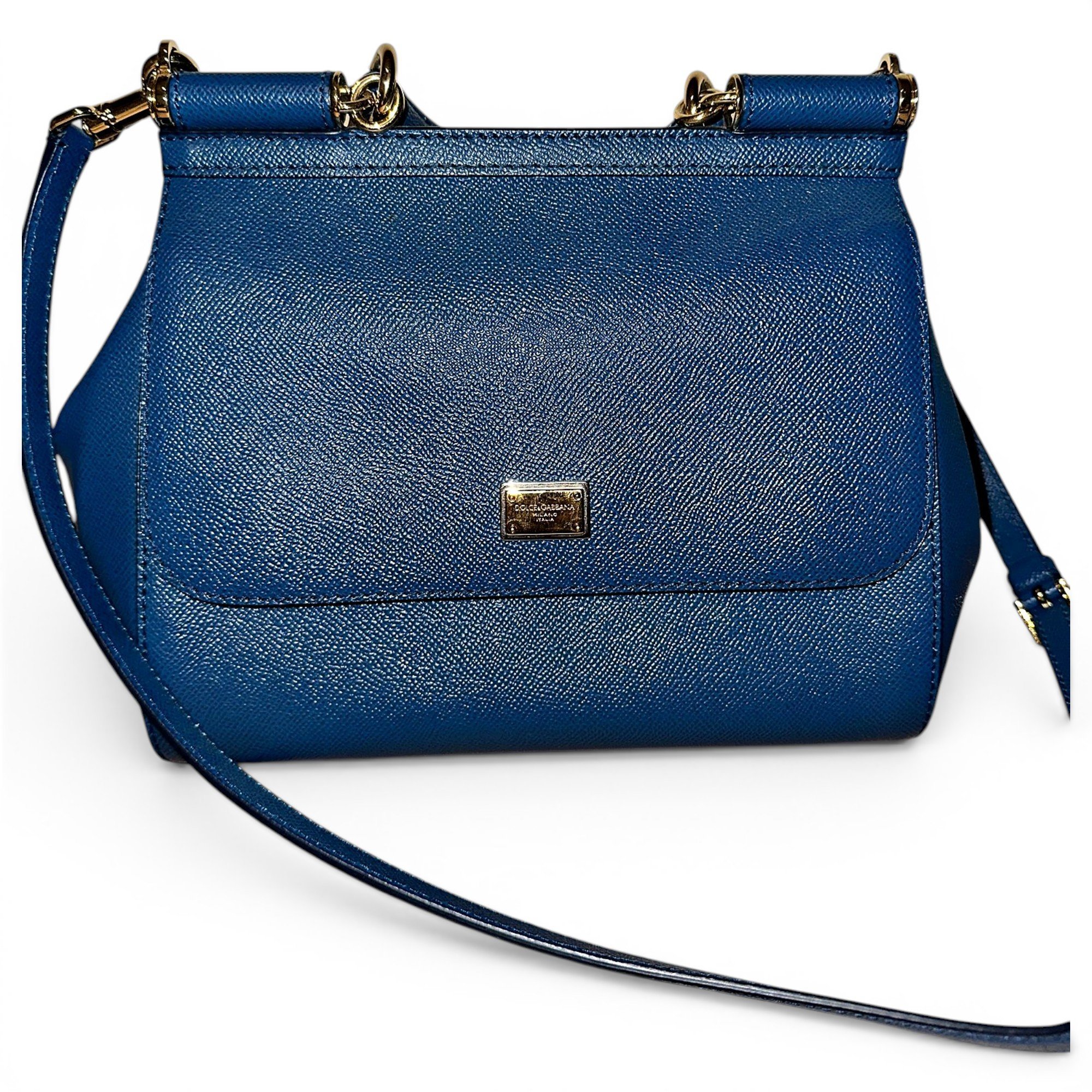 Dolce & Gabbana Sicily leather crossbody bag
