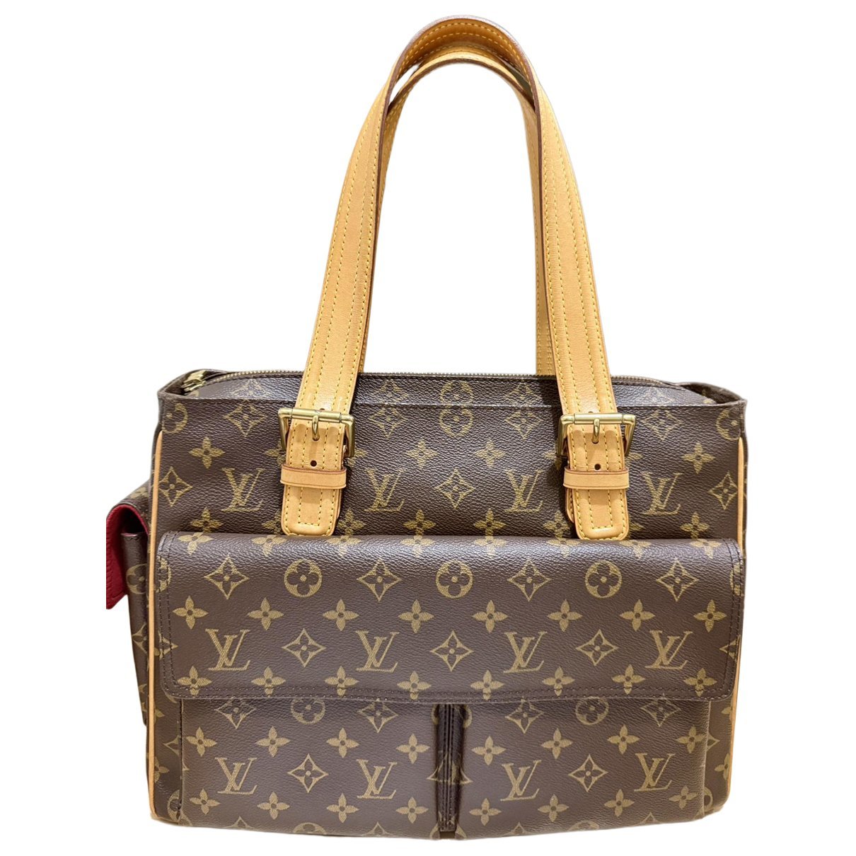 Multipli Cité patent leather handbag