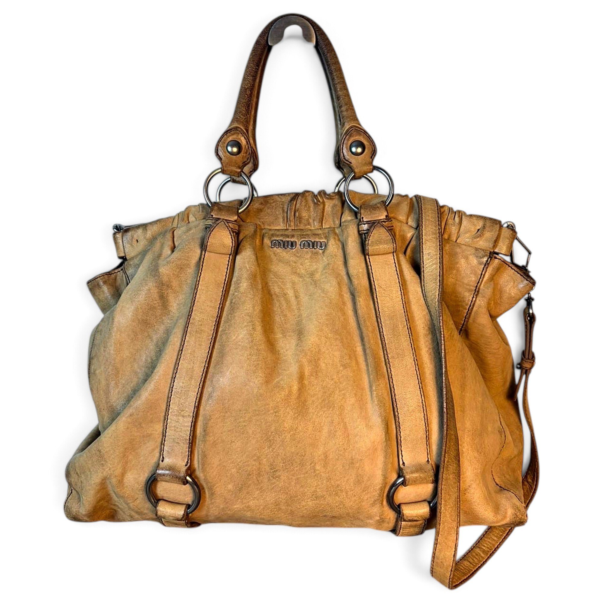 Vitello leather handbag