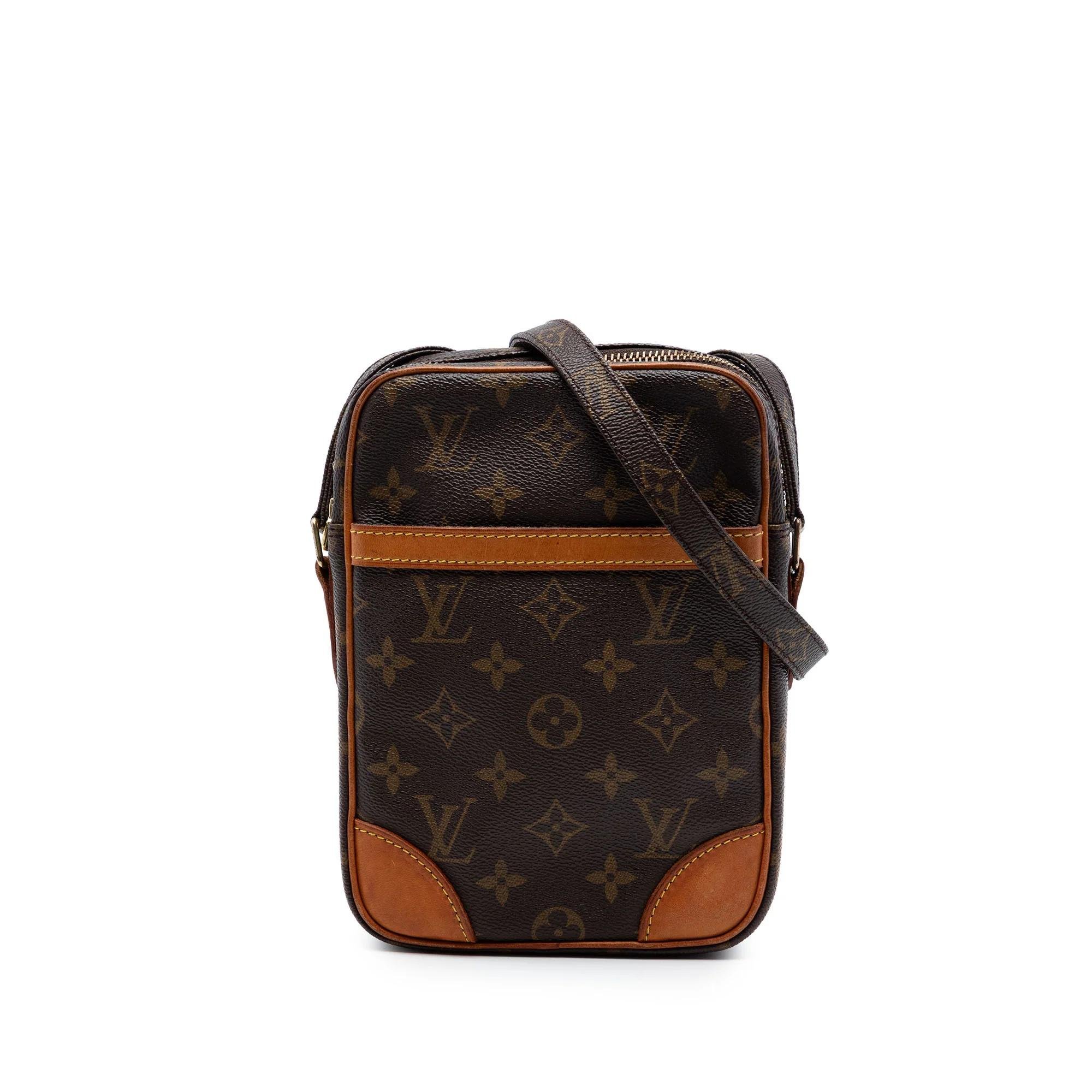 Danube leather crossbody bag