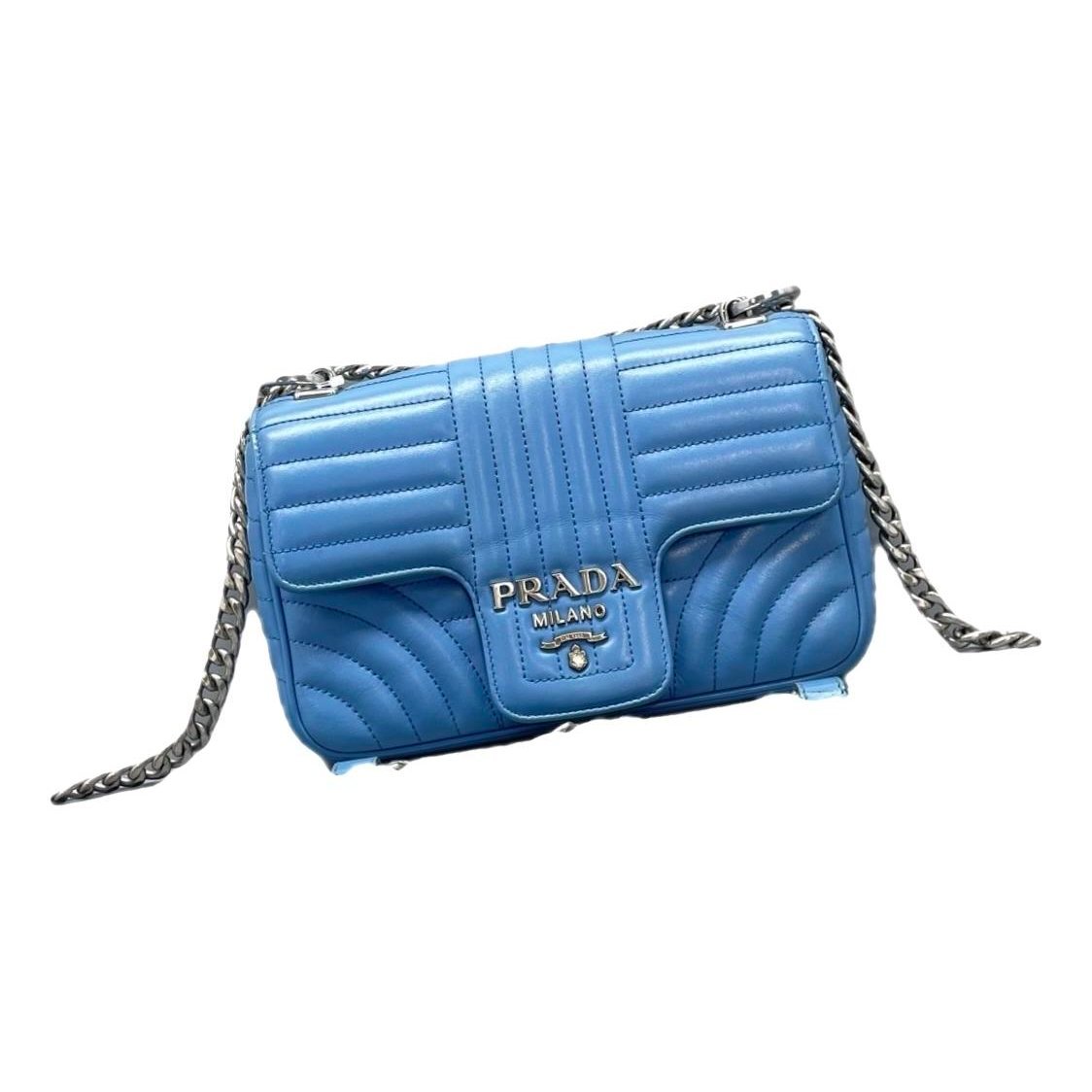 Diagramme leather handbag