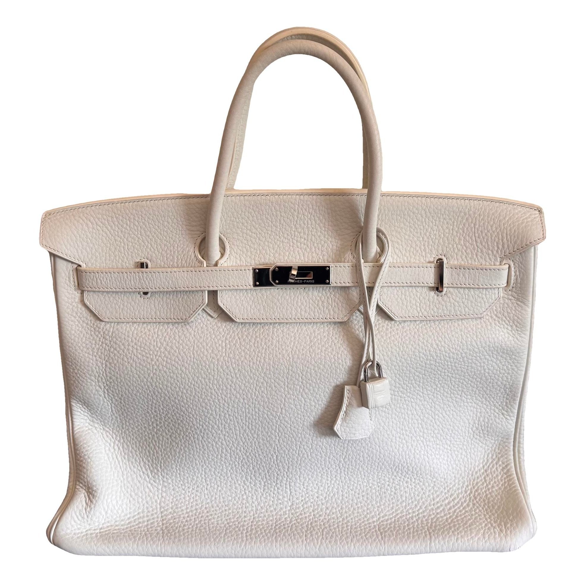 Hermes Birkin 40 Handbag White