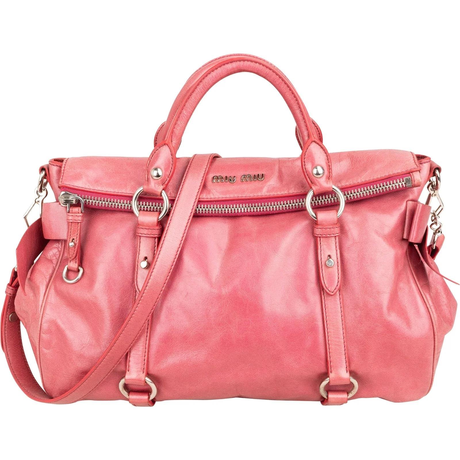 Vitello leather handbag