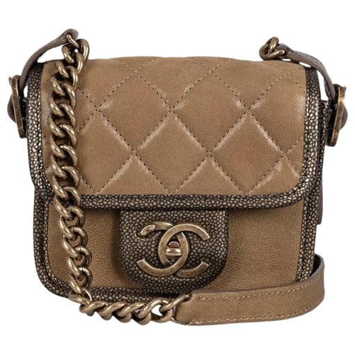 Leather crossbody bag