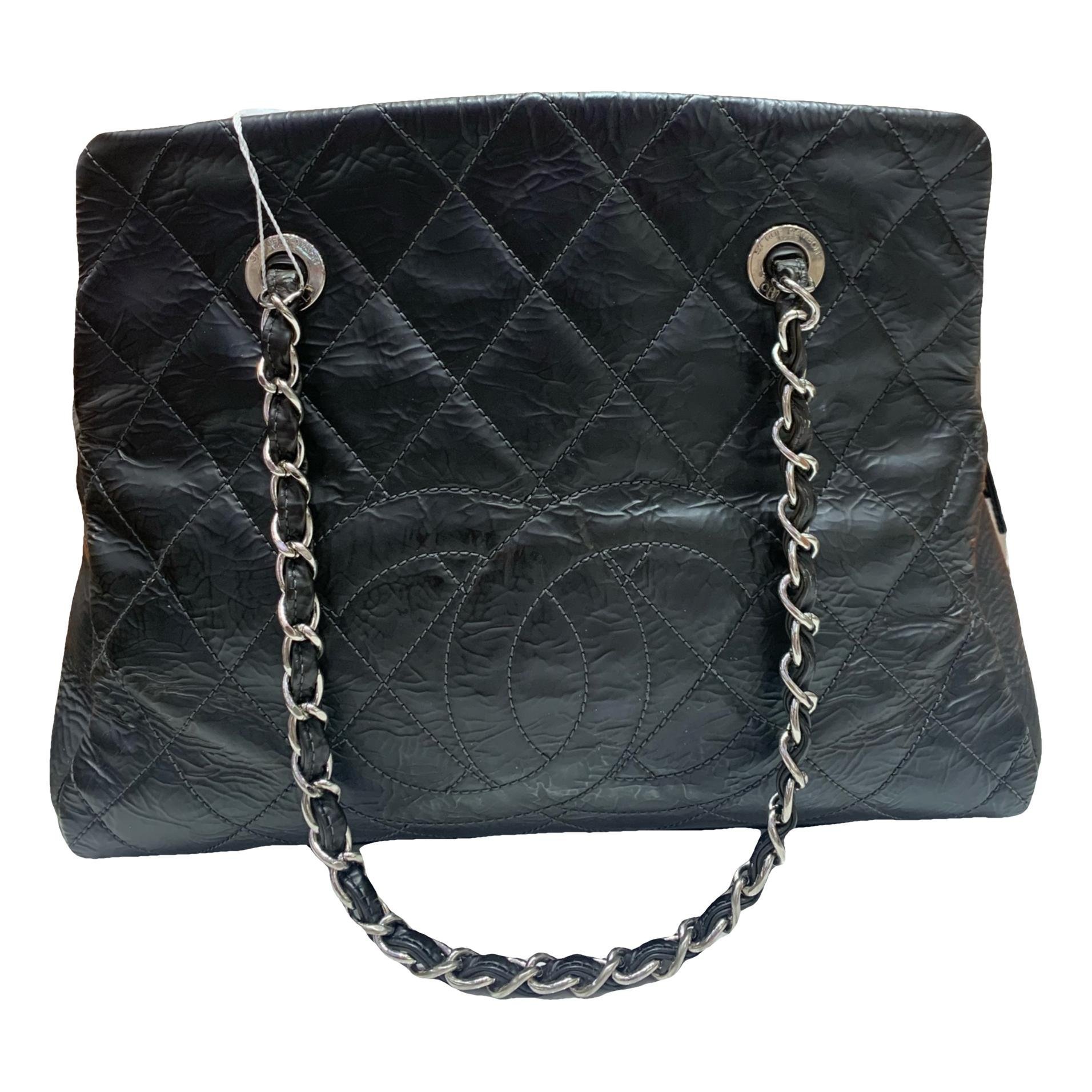 Grand shopping leather tote