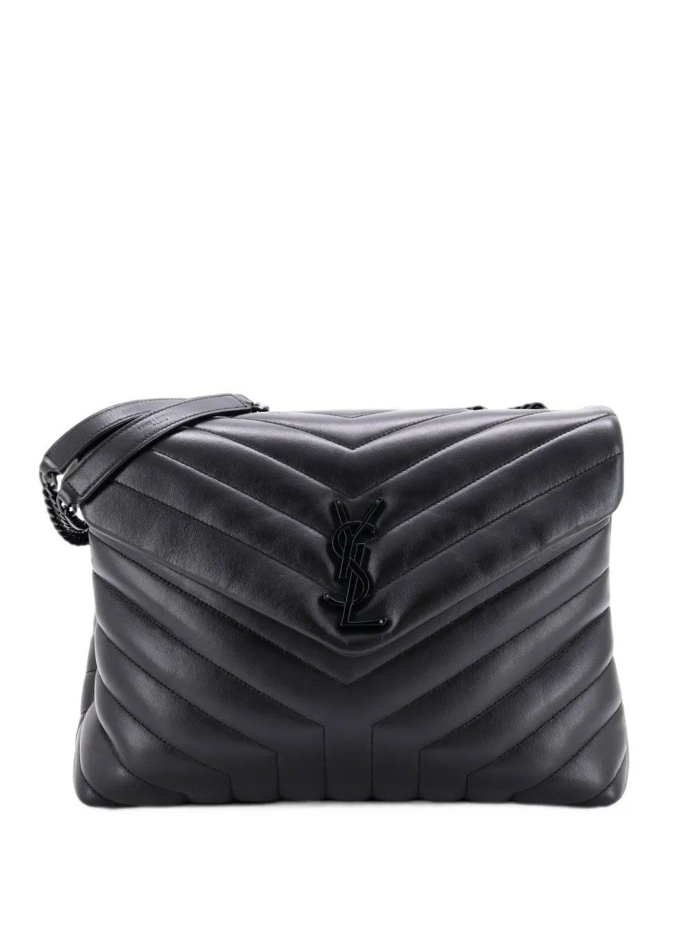 Loulou Matelasse Chevron Leather Medium shoulder bag