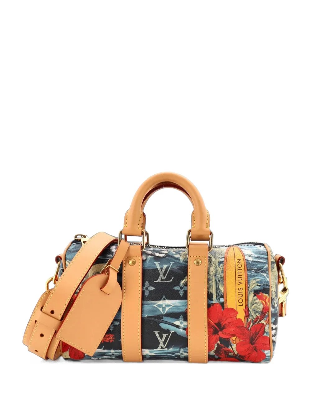 Keepall Bandouliere Bag Limited Edition Surfin Monogram Canvas 25 crossbody bag