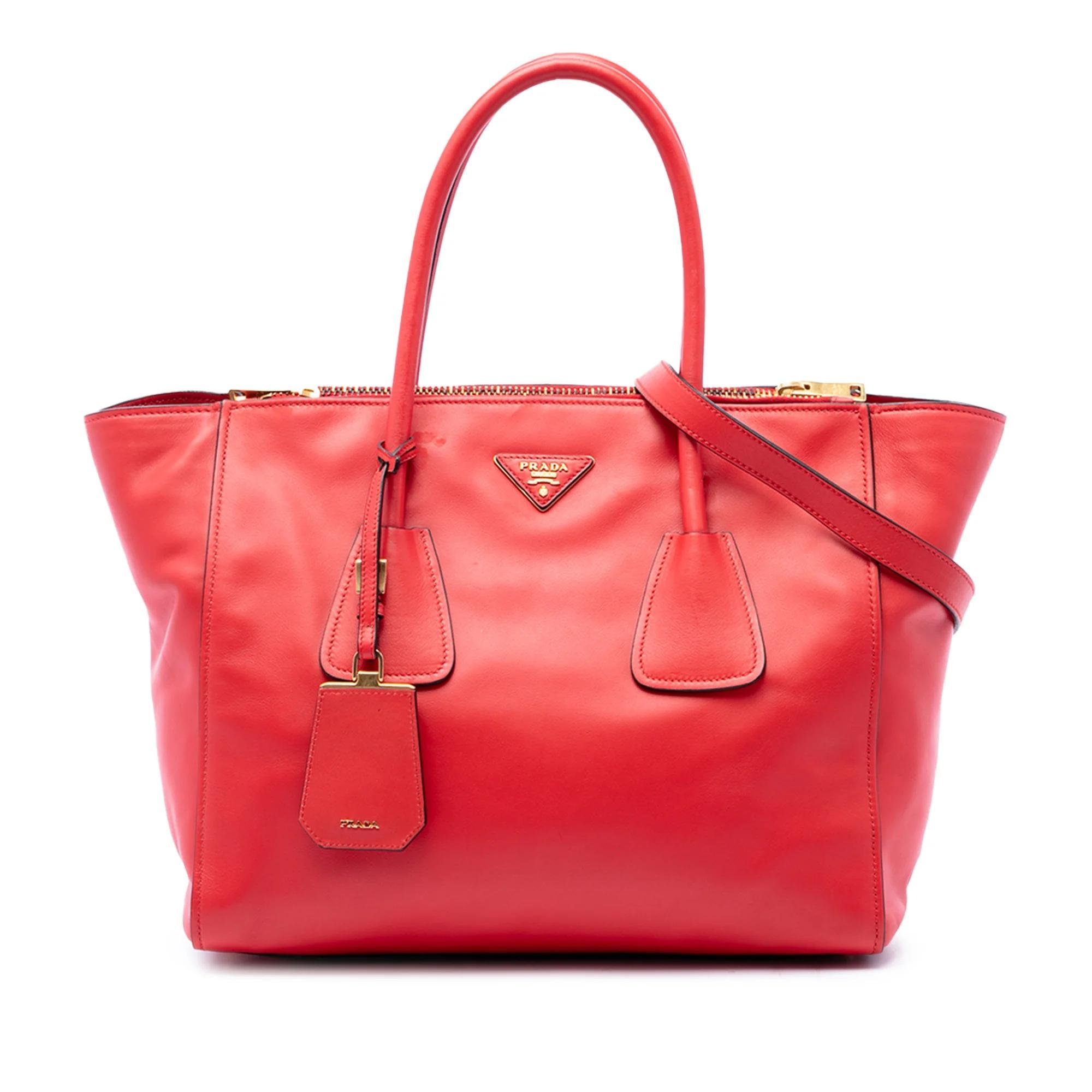 Double pony-style calfskin handbag