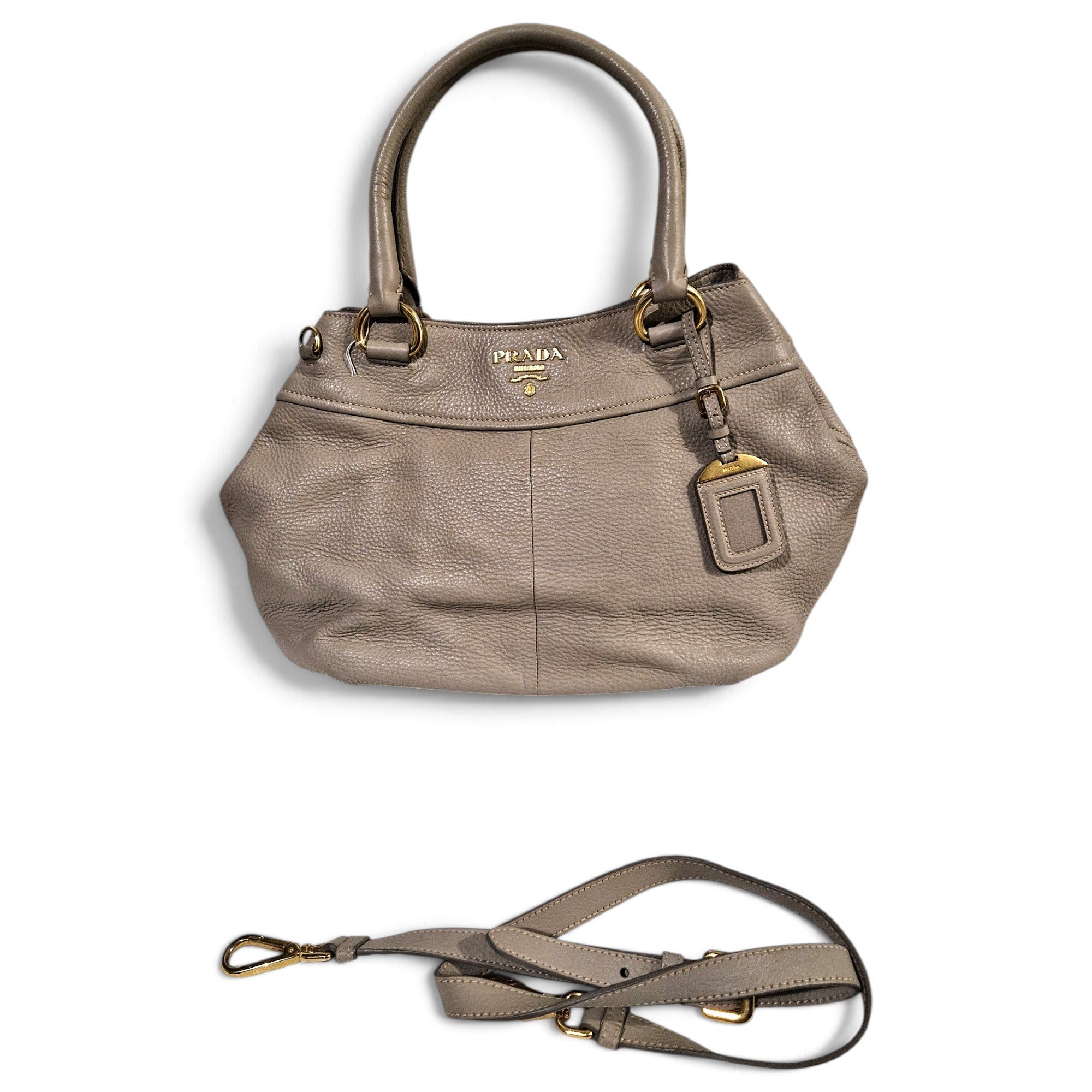 Concept leather crossbody bag