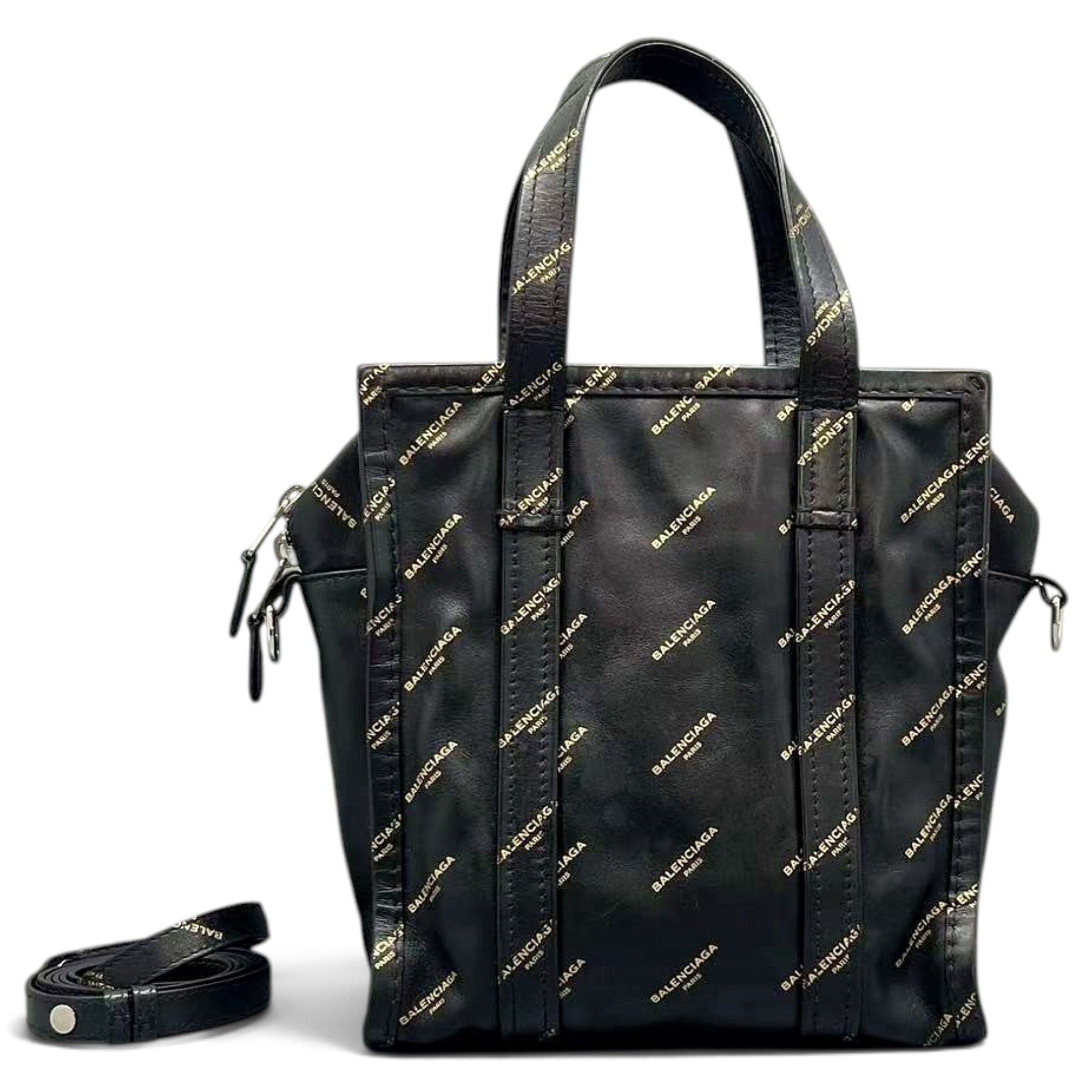 Leather tote