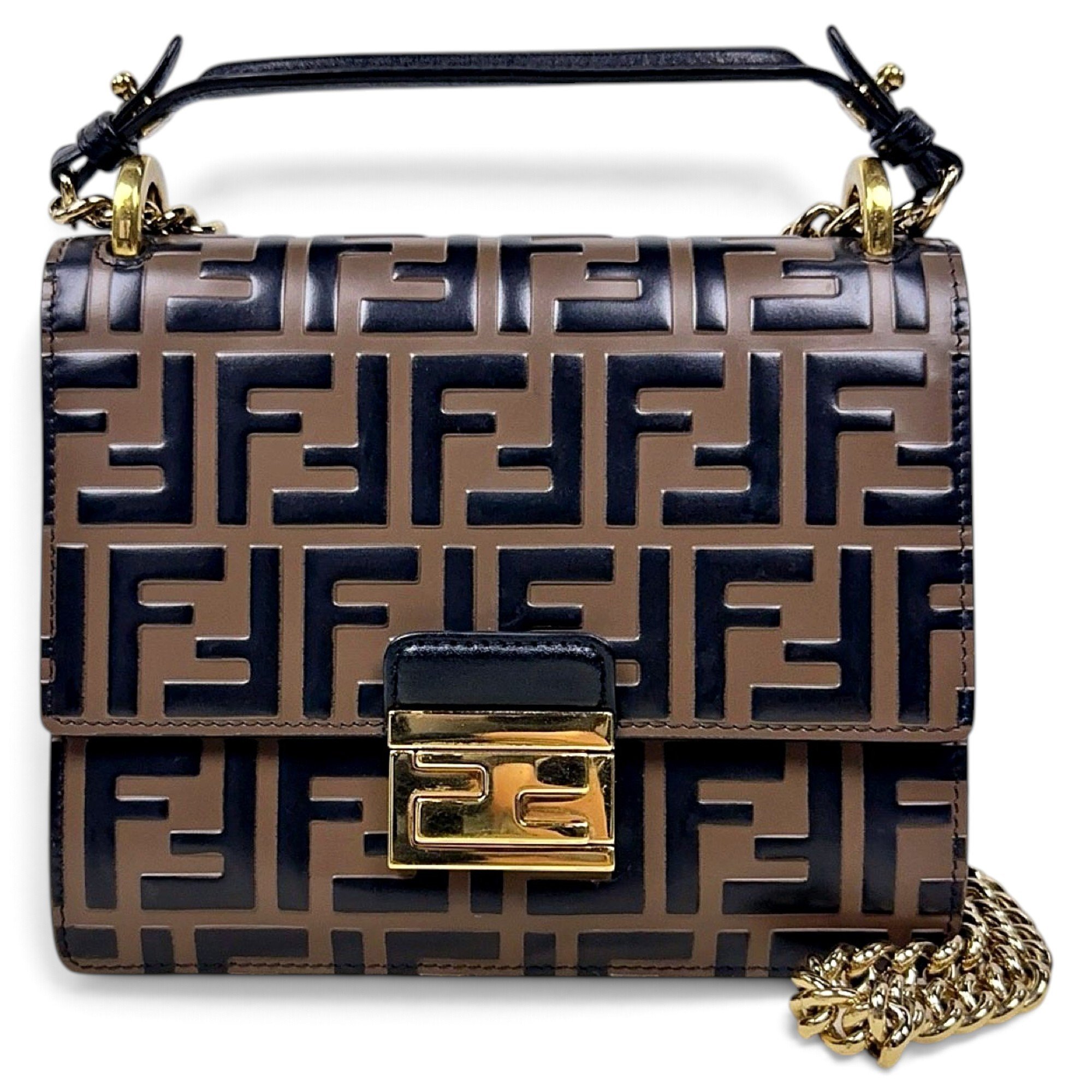 Kan I leather handbag