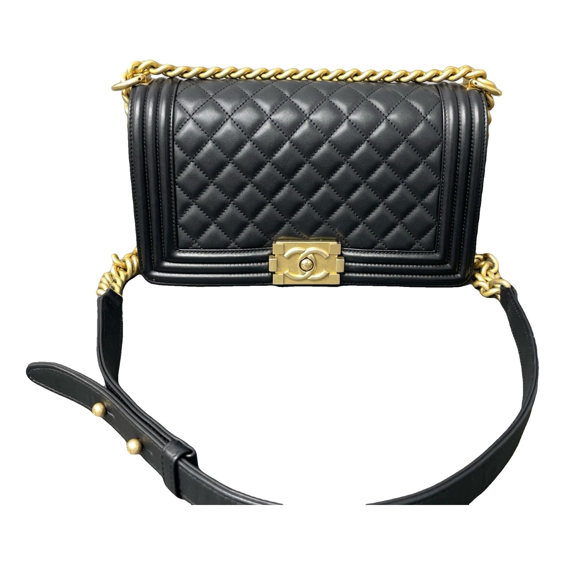 Boy leather crossbody bag