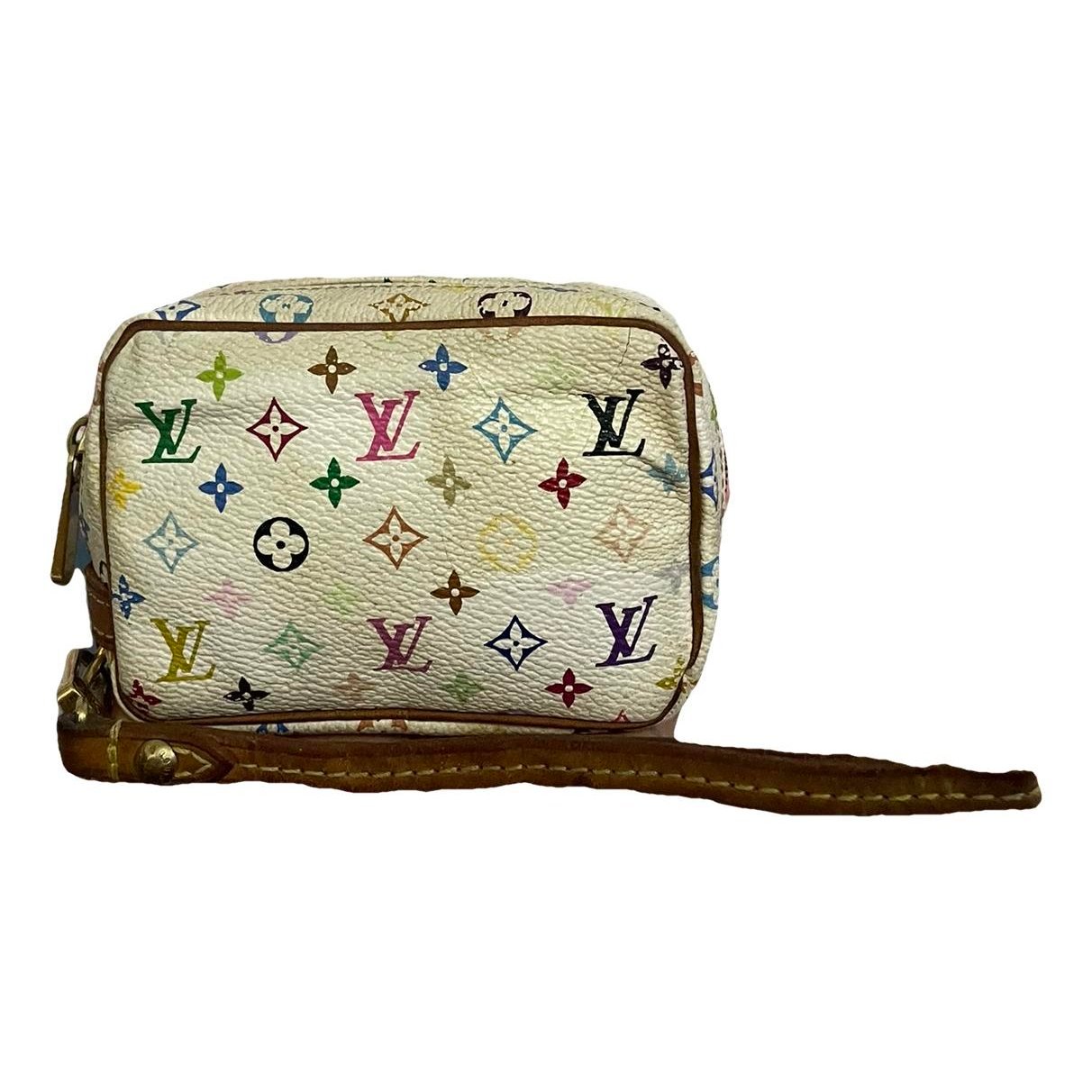 Wapity leather clutch bag