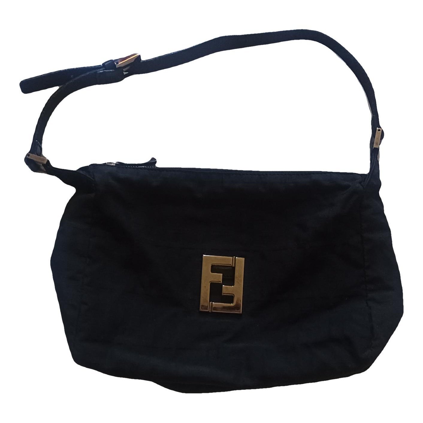 Baguette cloth clutch bag