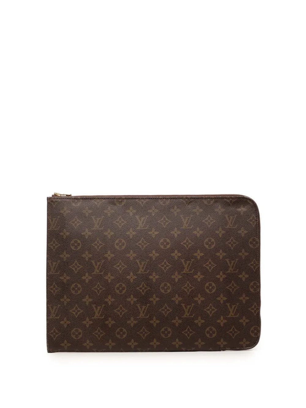 1990 Monogram Poche Documents Portfolio business bag
