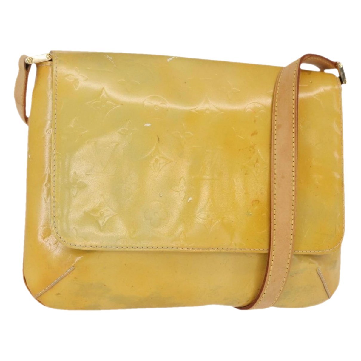 Thompson patent leather handbag
