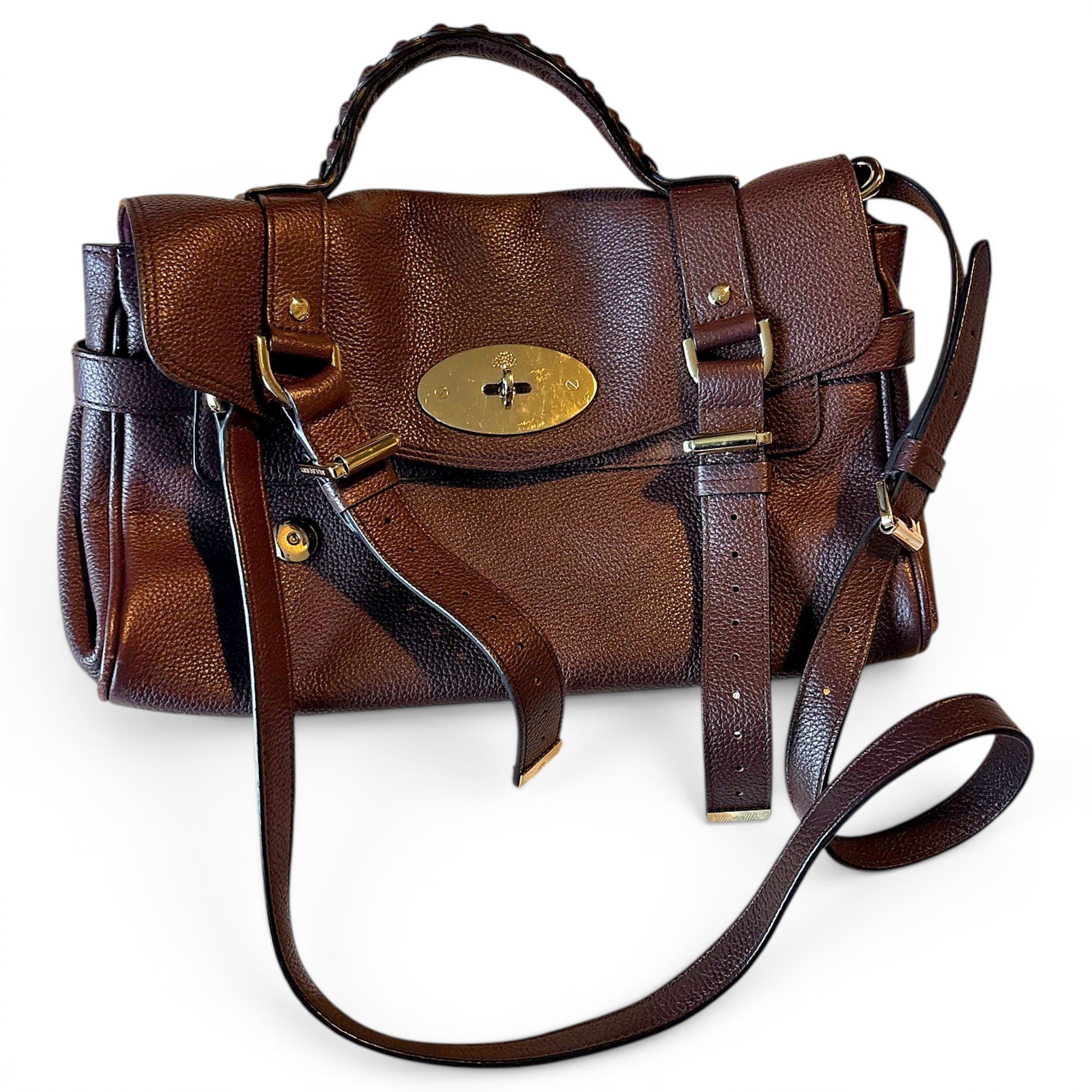 Mulberry Alexa leather handbag