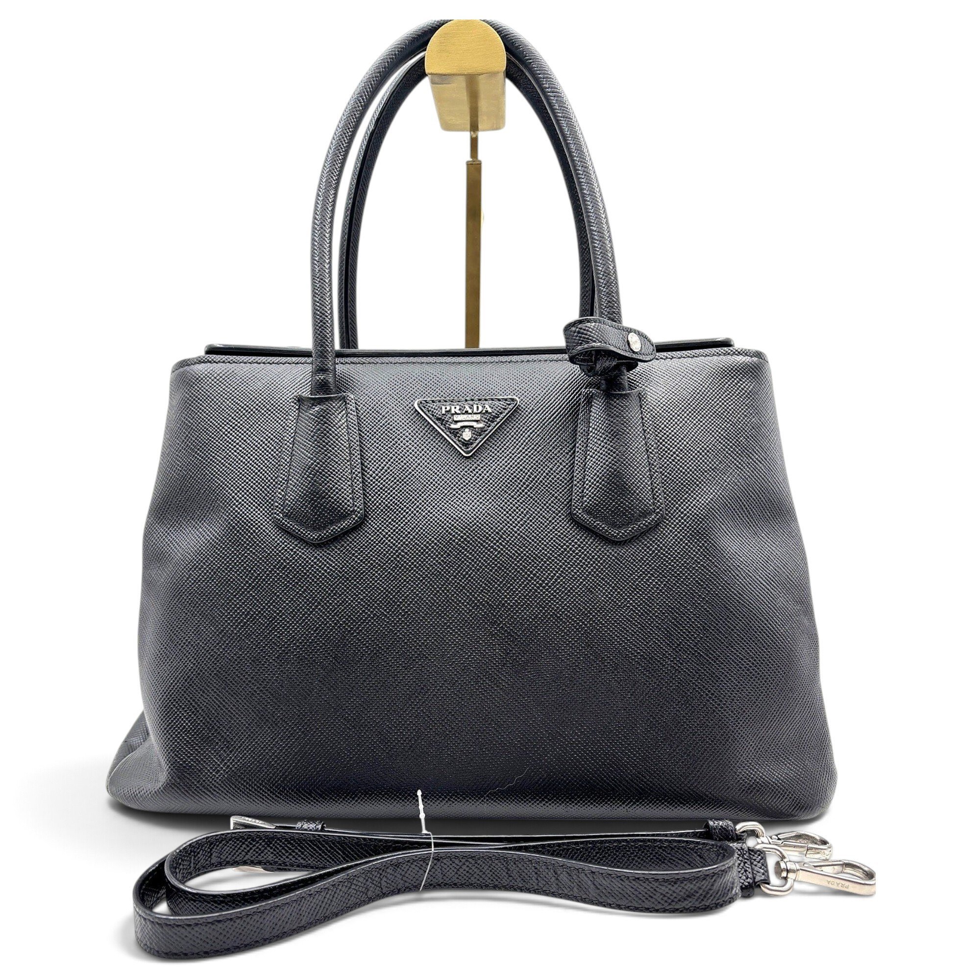 Galleria leather handbag