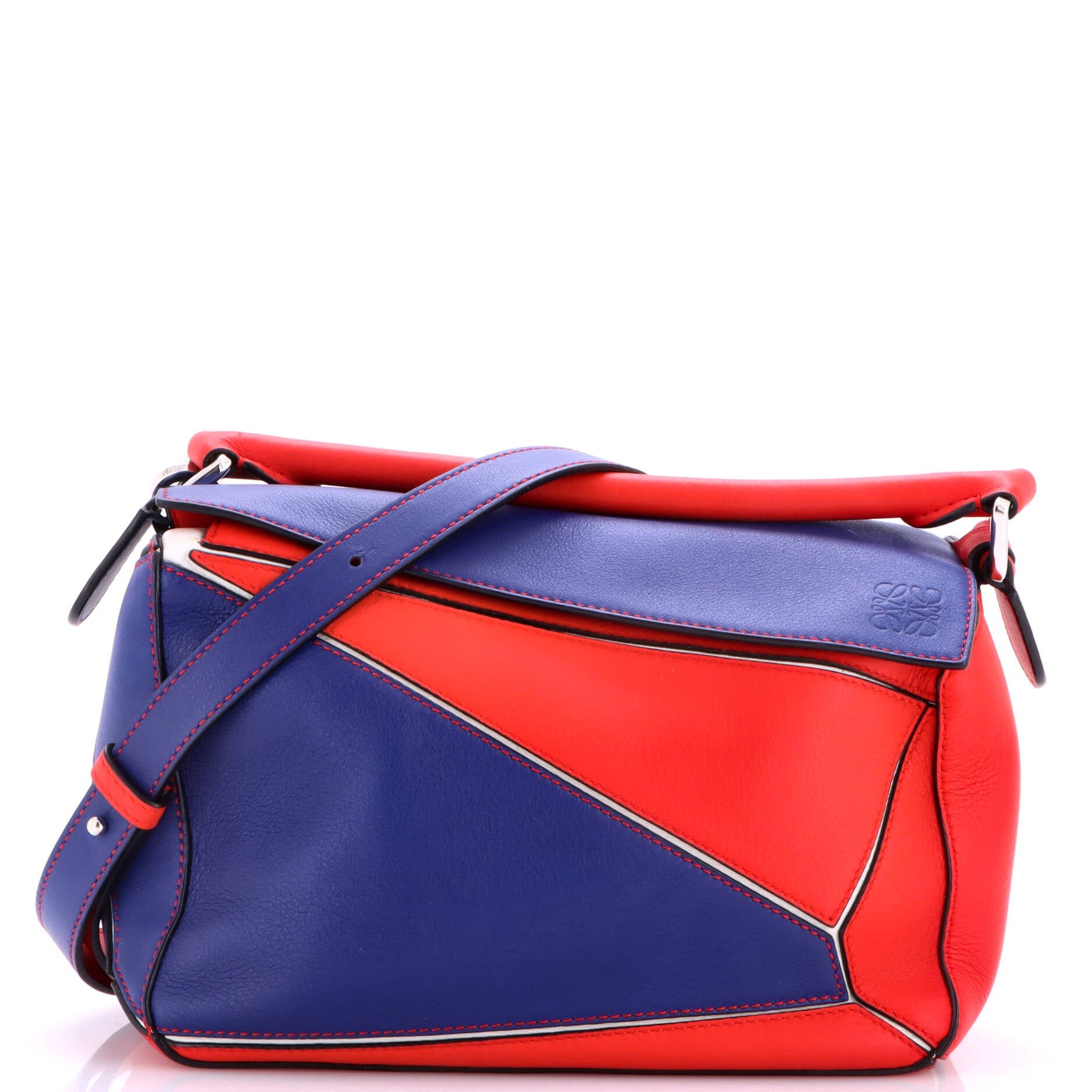 Puzzle Bag Leather Small