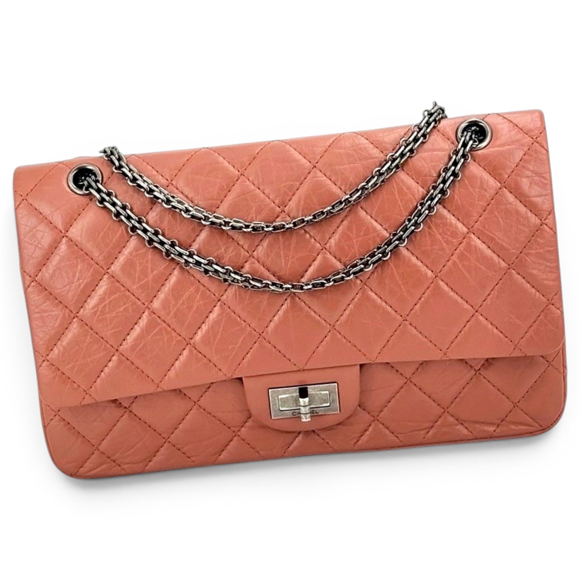 2.55 leather handbag