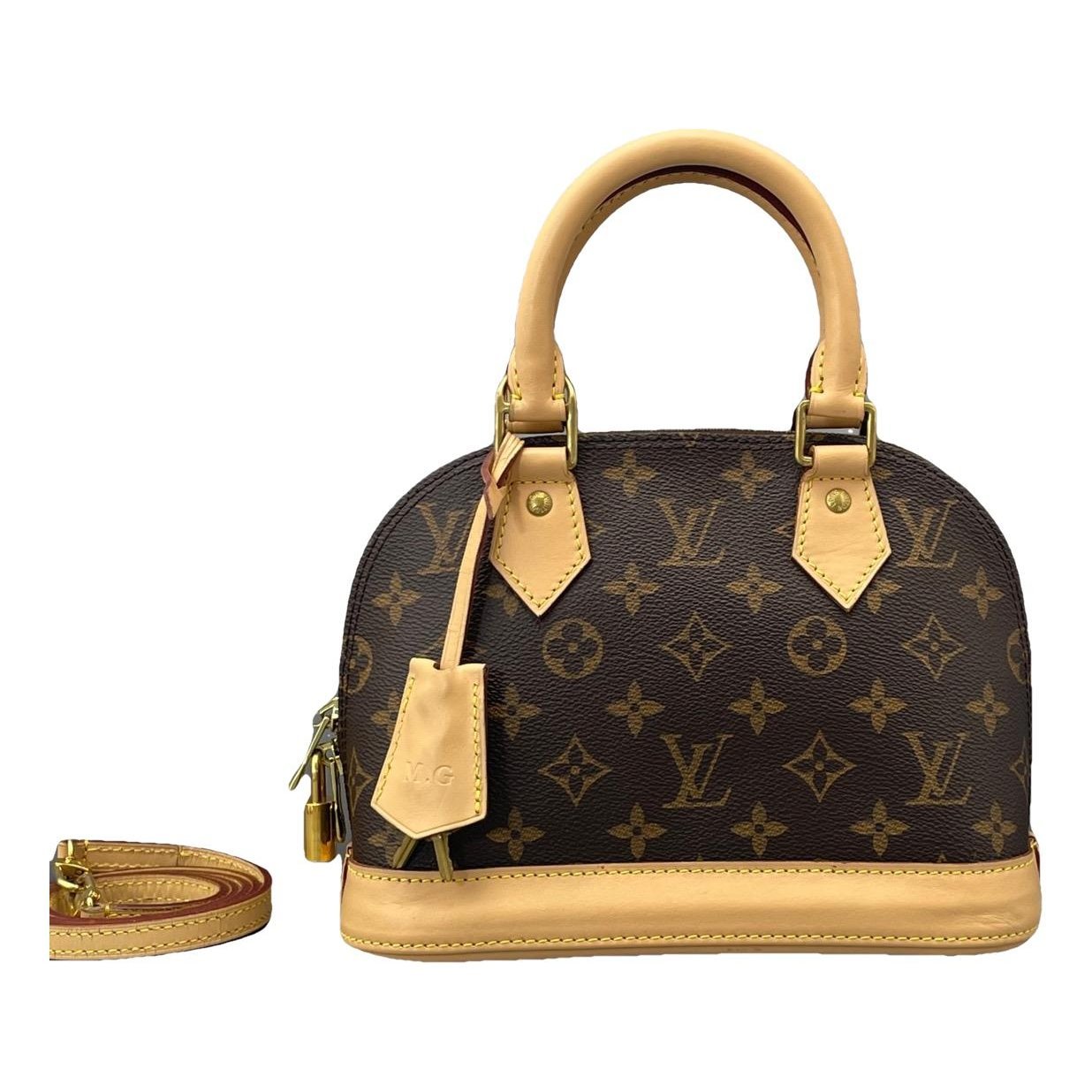 Alma BB leather handbag