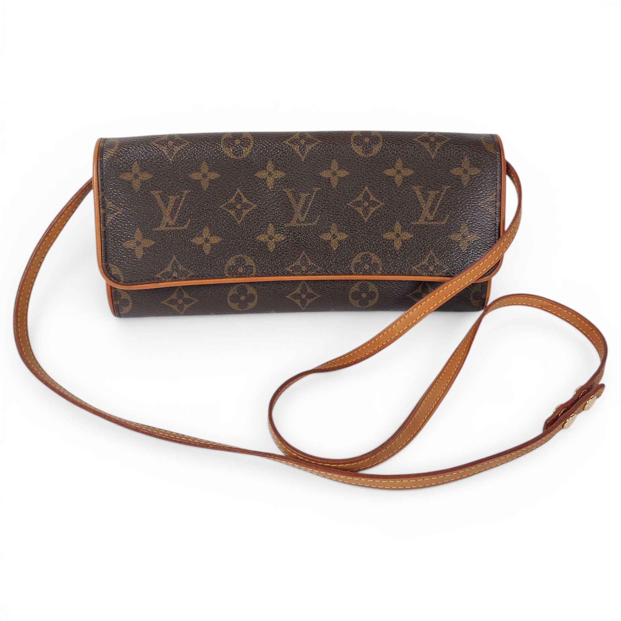 Twin leather handbag