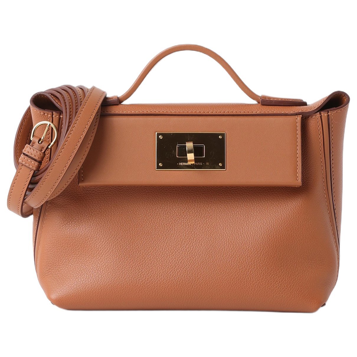 24/24 leather crossbody bag