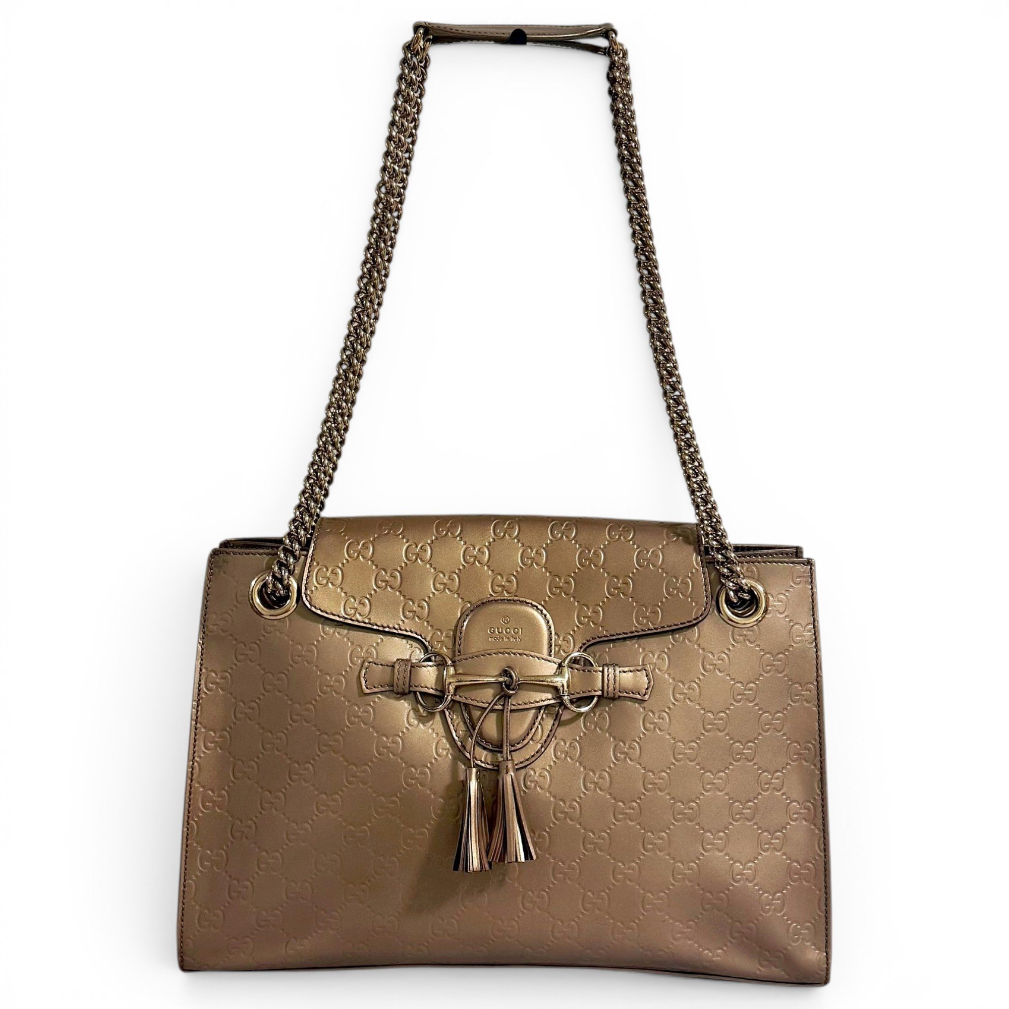 Horsebit 1955 Chain leather handbag