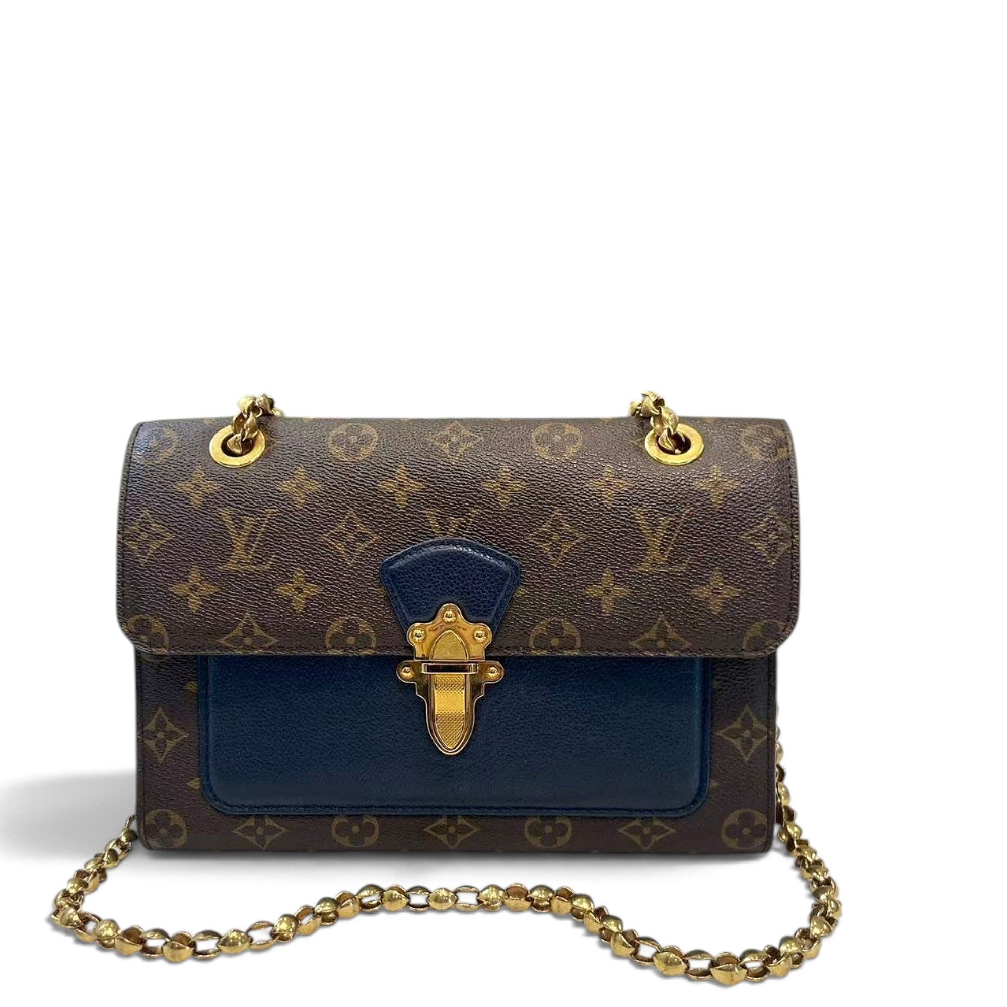 Victoire leather handbag