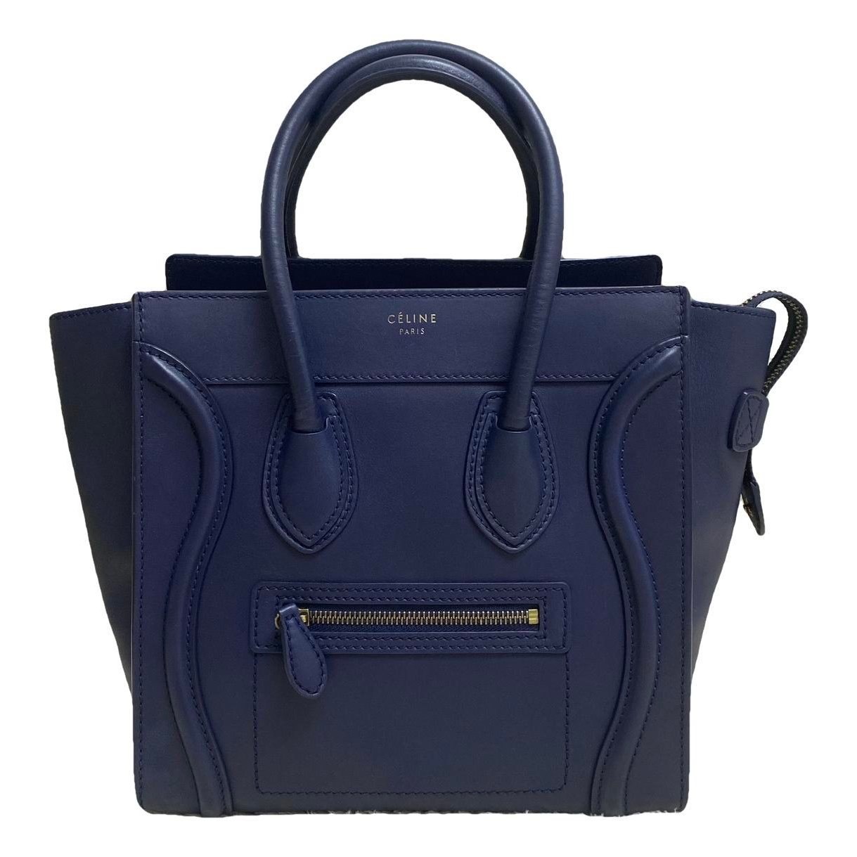 Luggage leather handbag