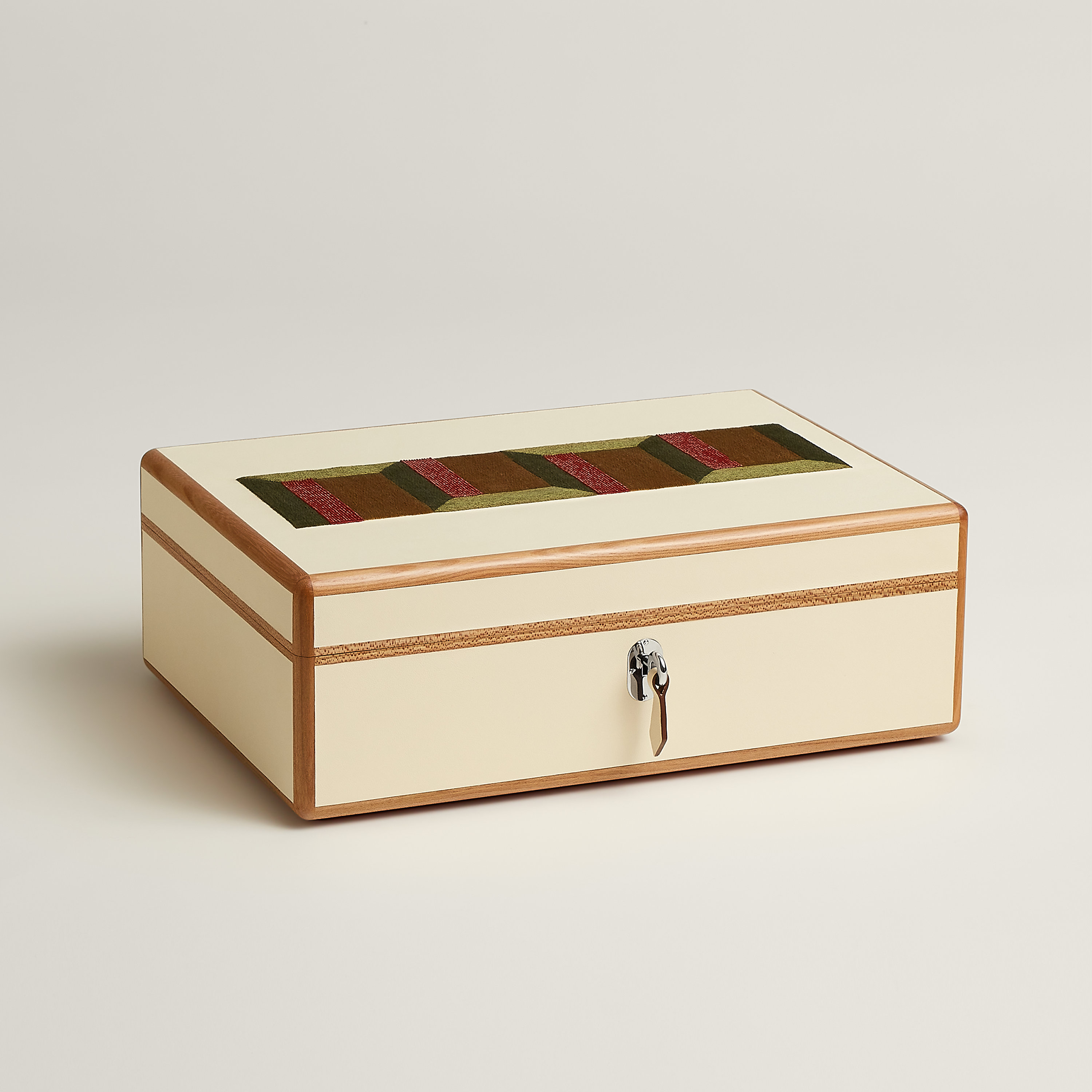 Amalthee Perspectives Indiennes watch box, large model