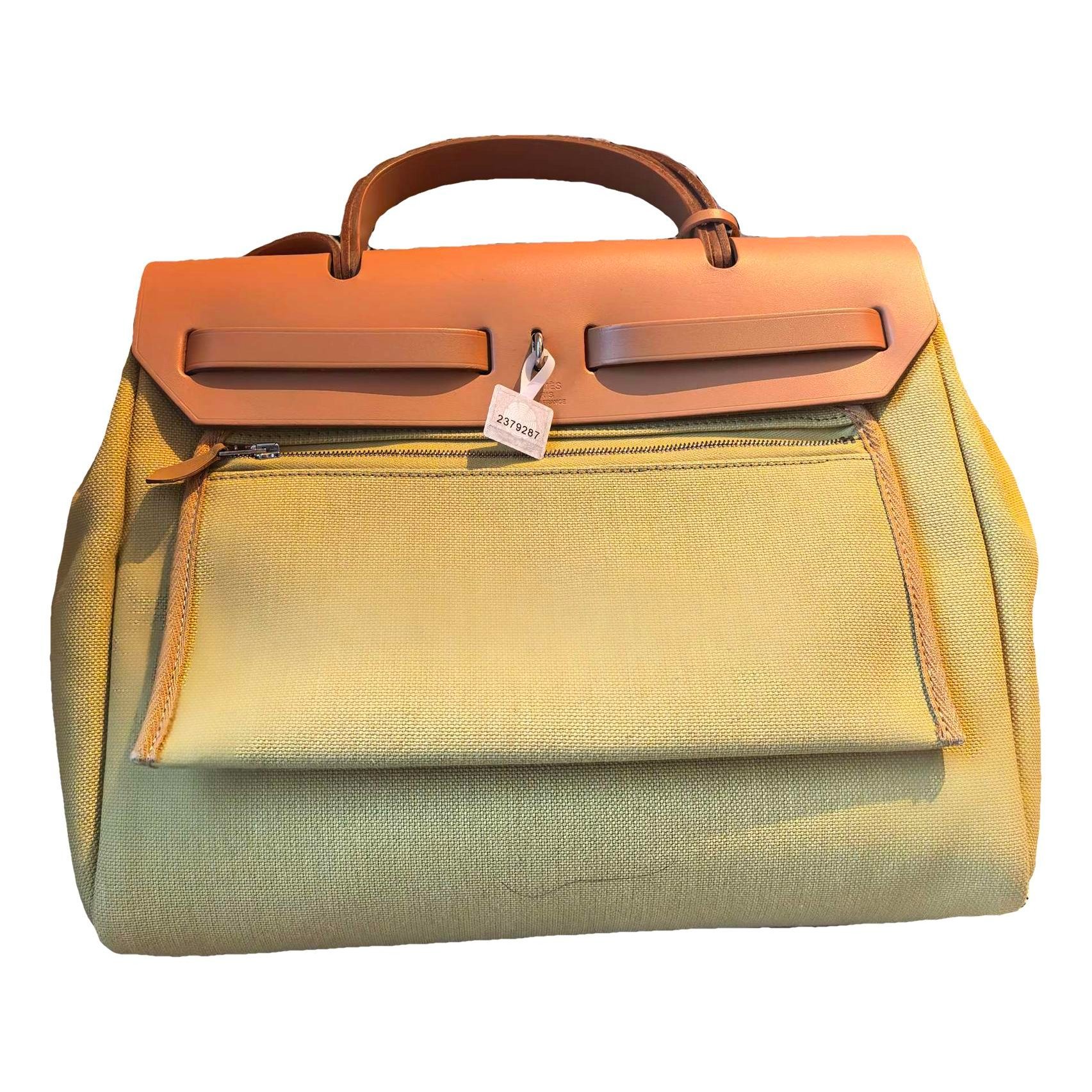 Hermes Herbag Handbag Jaune