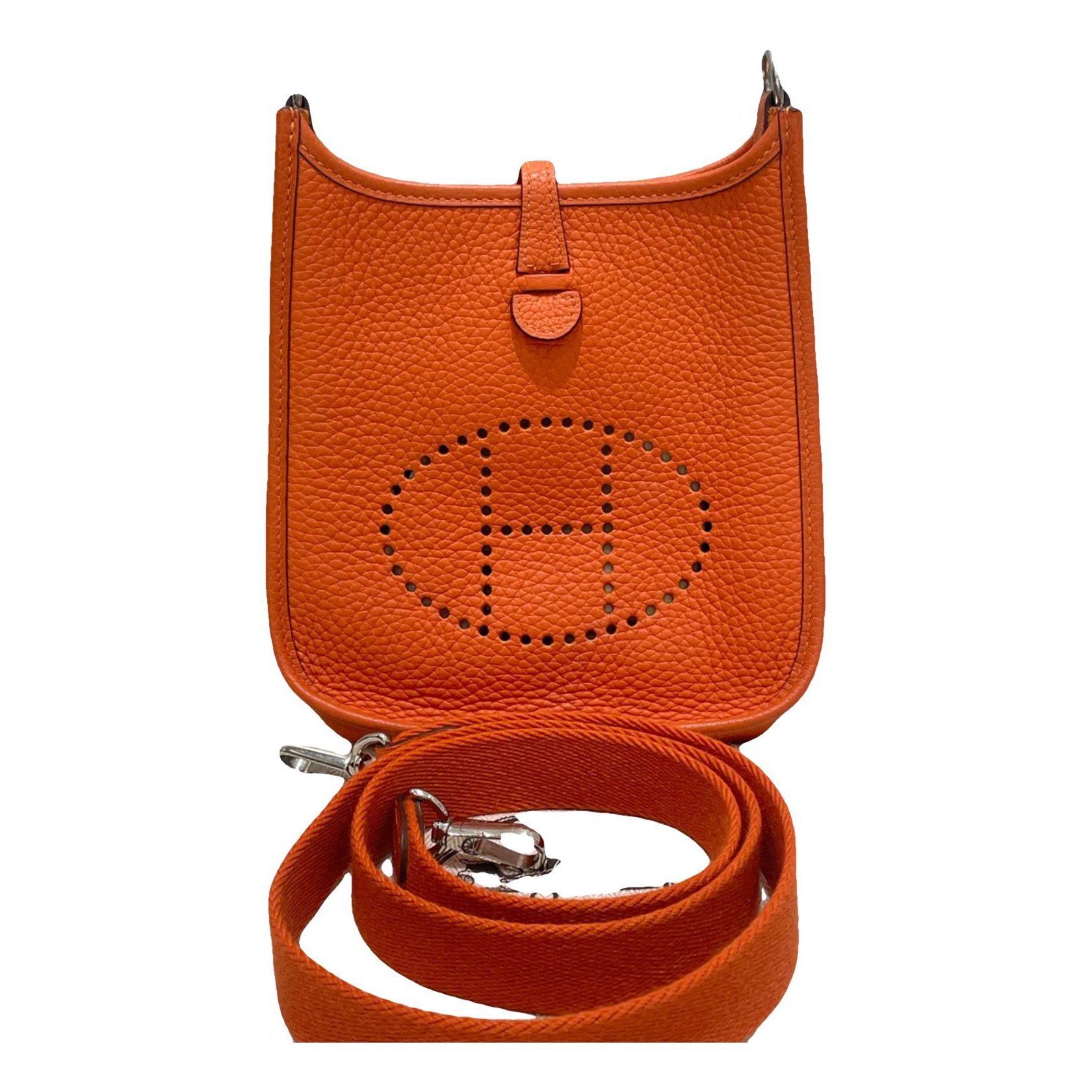 Mini Evelyne leather handbag
