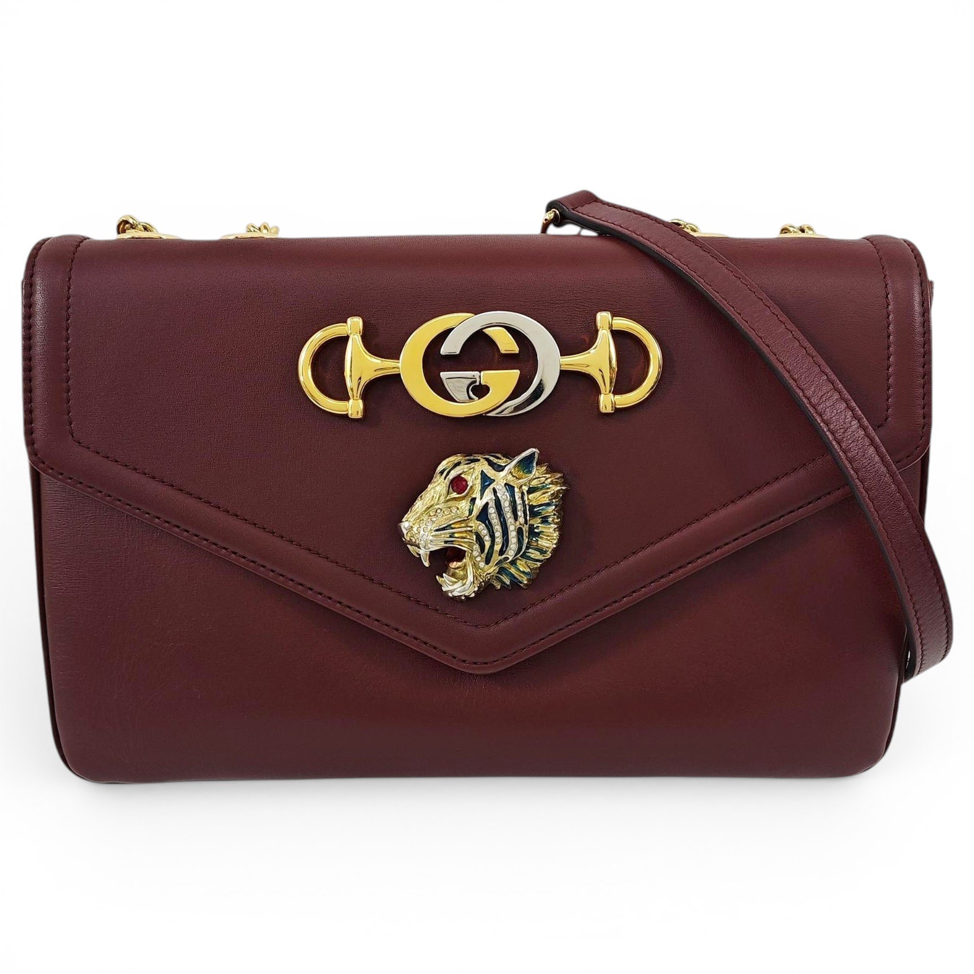 Rajah leather crossbody bag