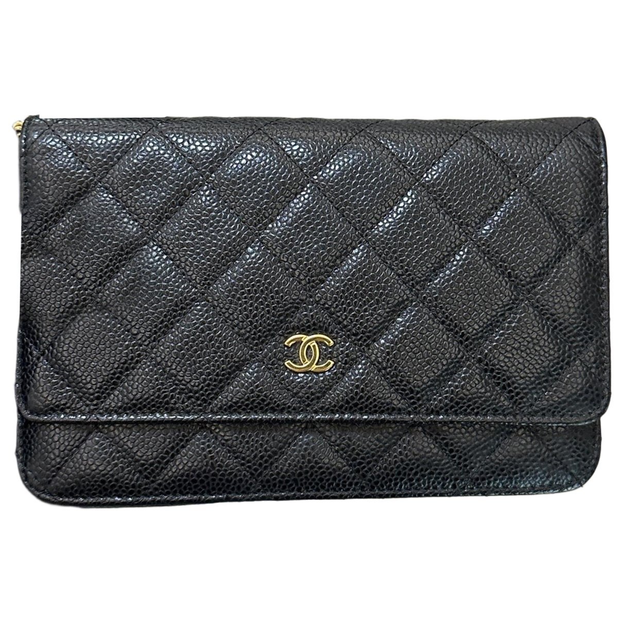 Wallet On Chain Timeless/Classique leather crossbody bag