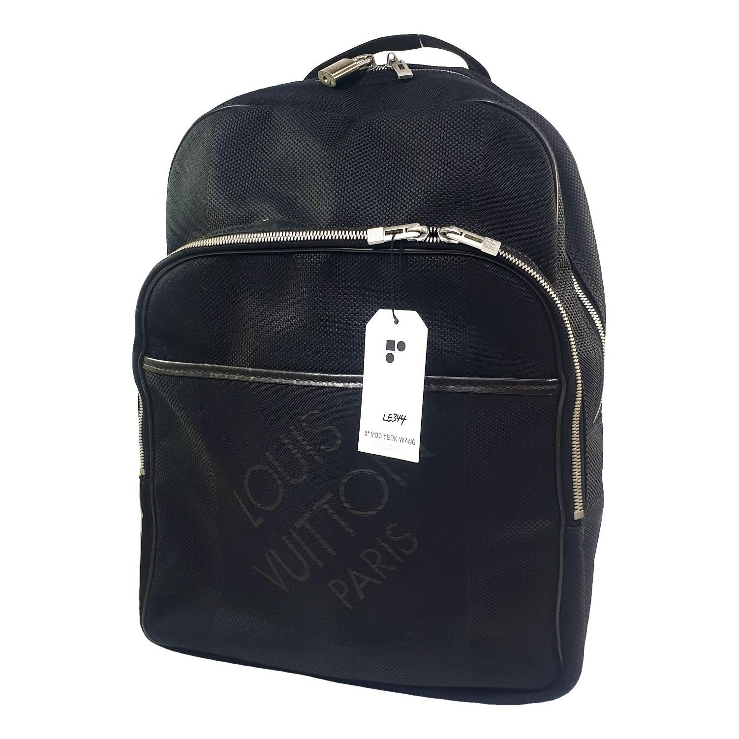 Leather backpack