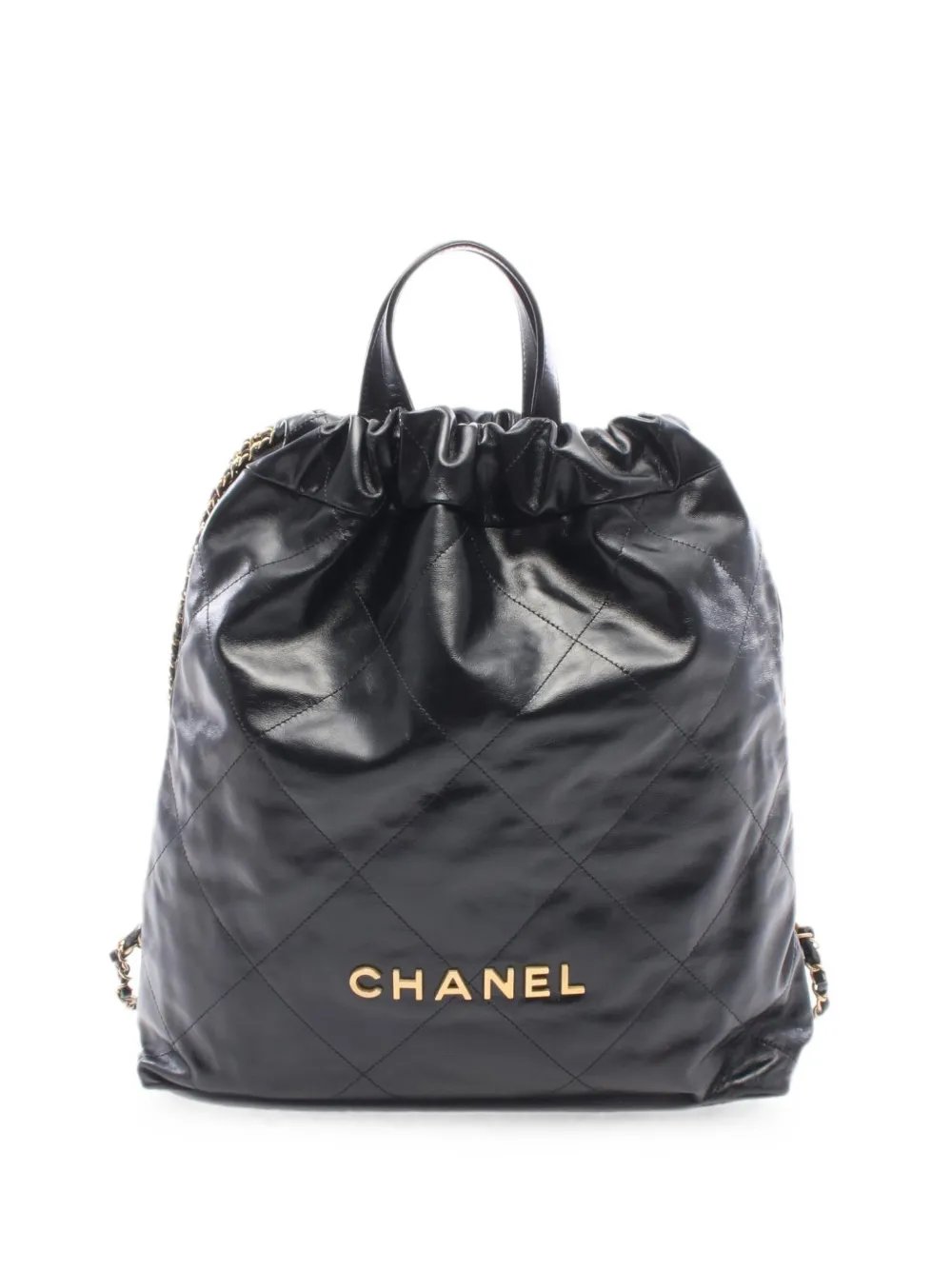 large Chanel 22 quilted backpack