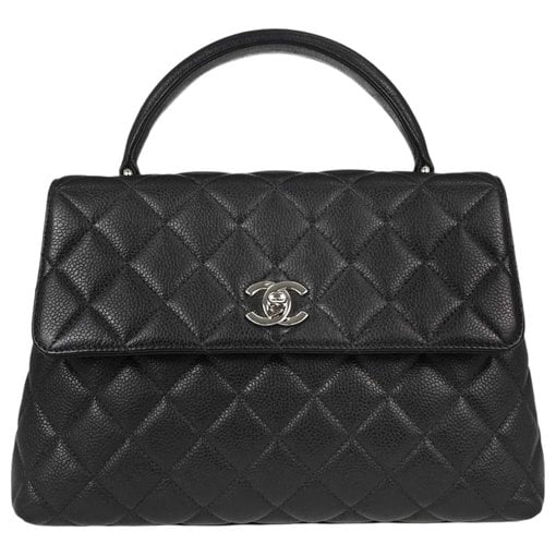 Coco Handle pony-style calfskin handbag