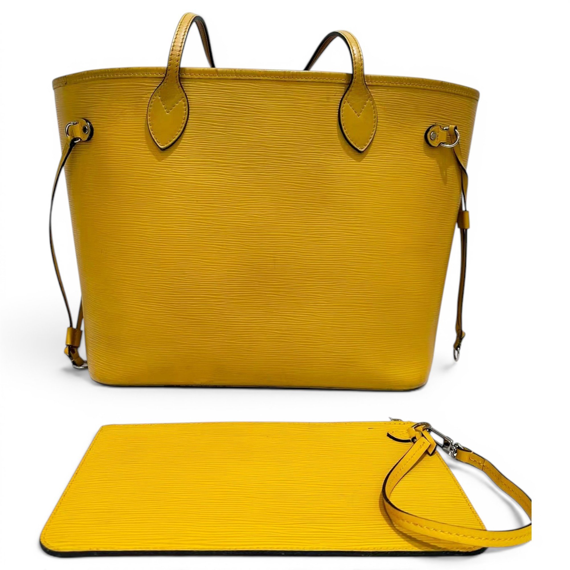 Neverfull leather tote
