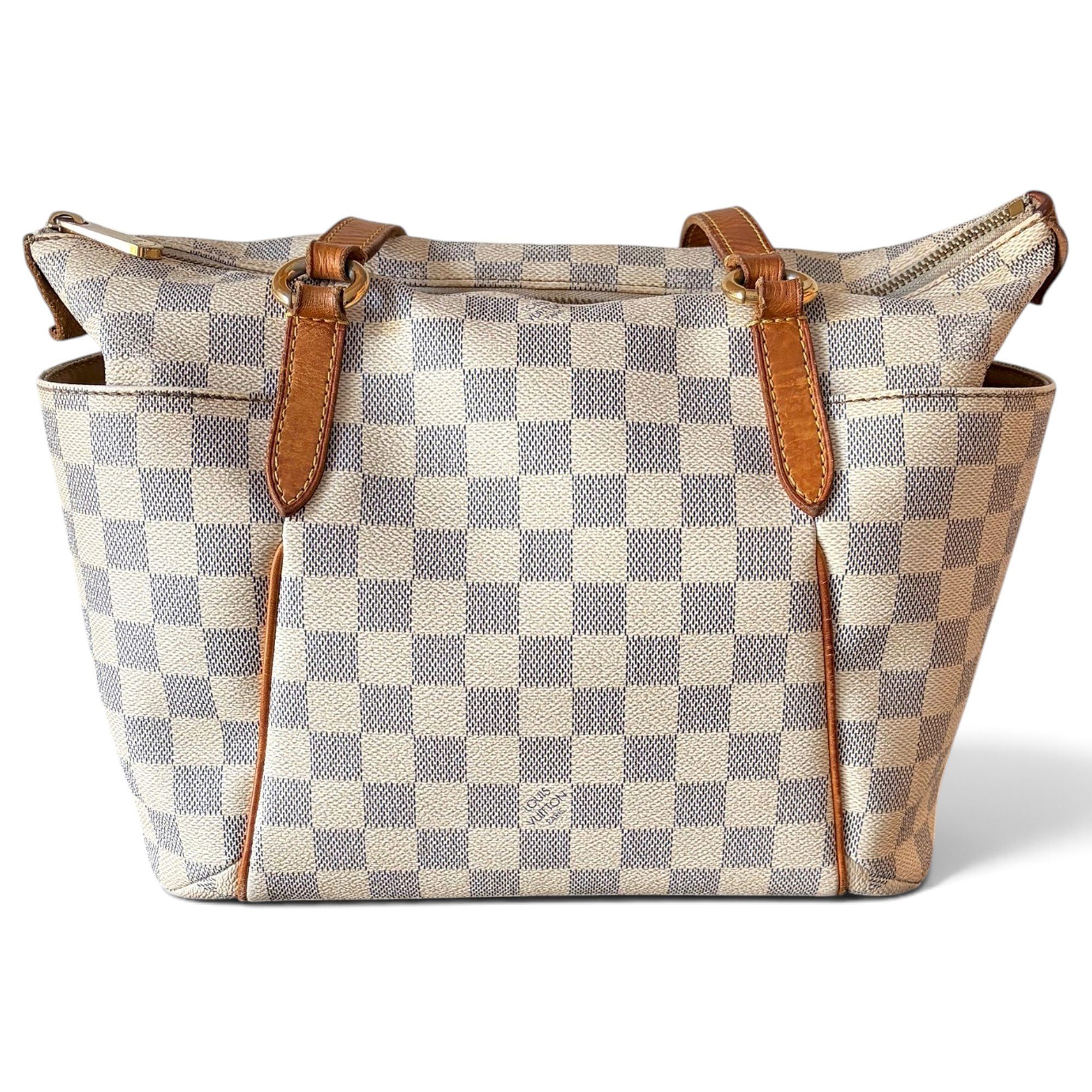 Saleya leather tote