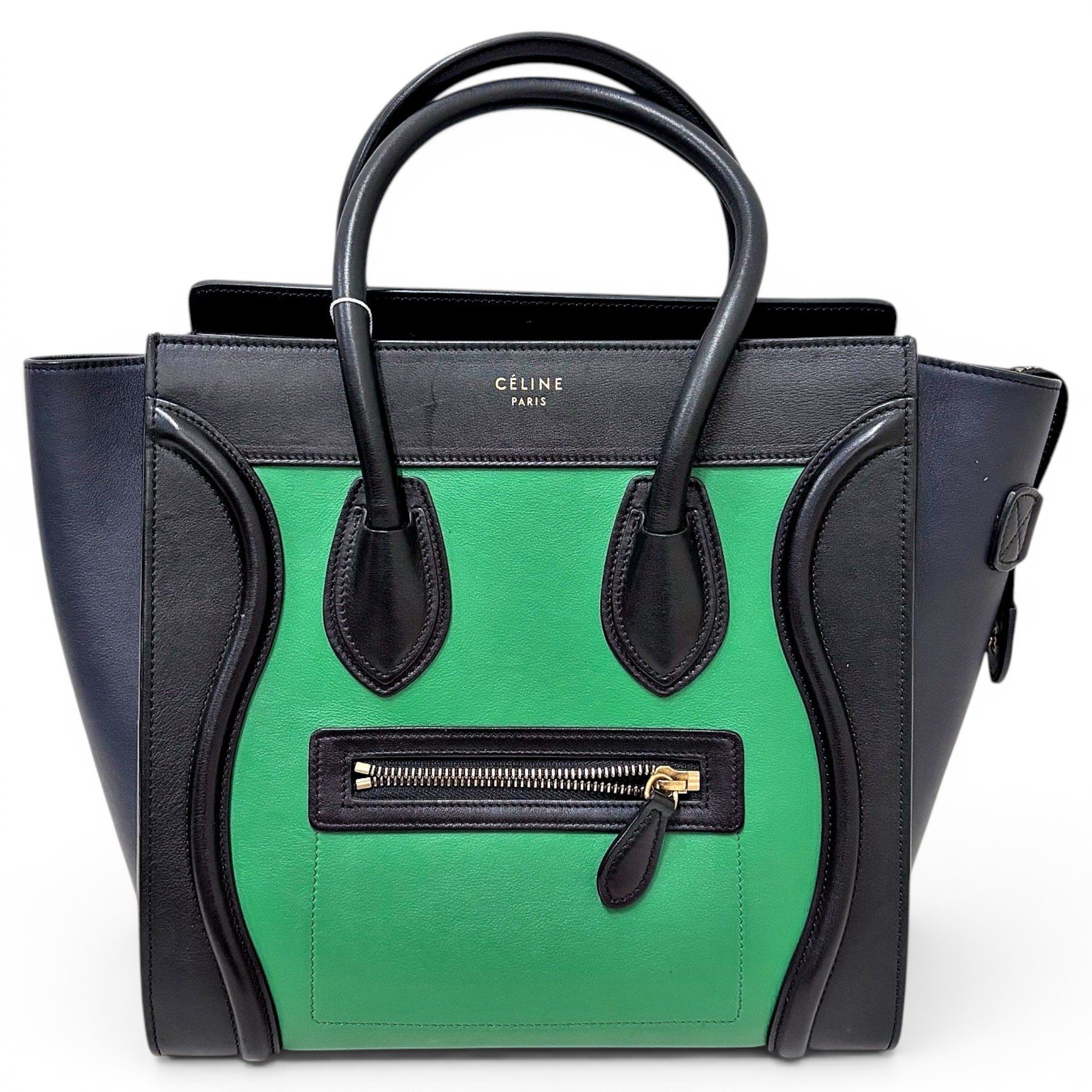 Luggage leather handbag