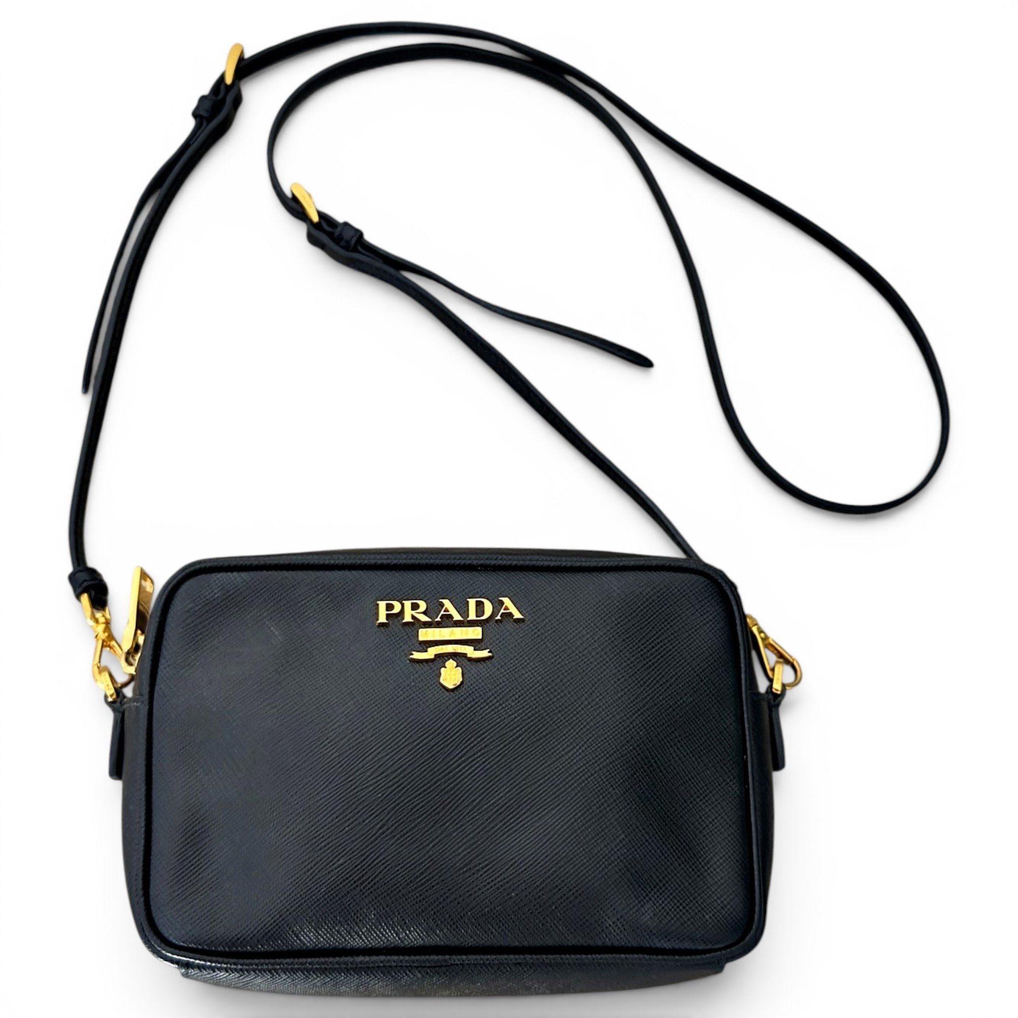 Leather crossbody bag
