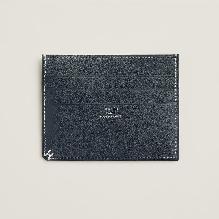 New Bleu Océan H Sellier Card Holder